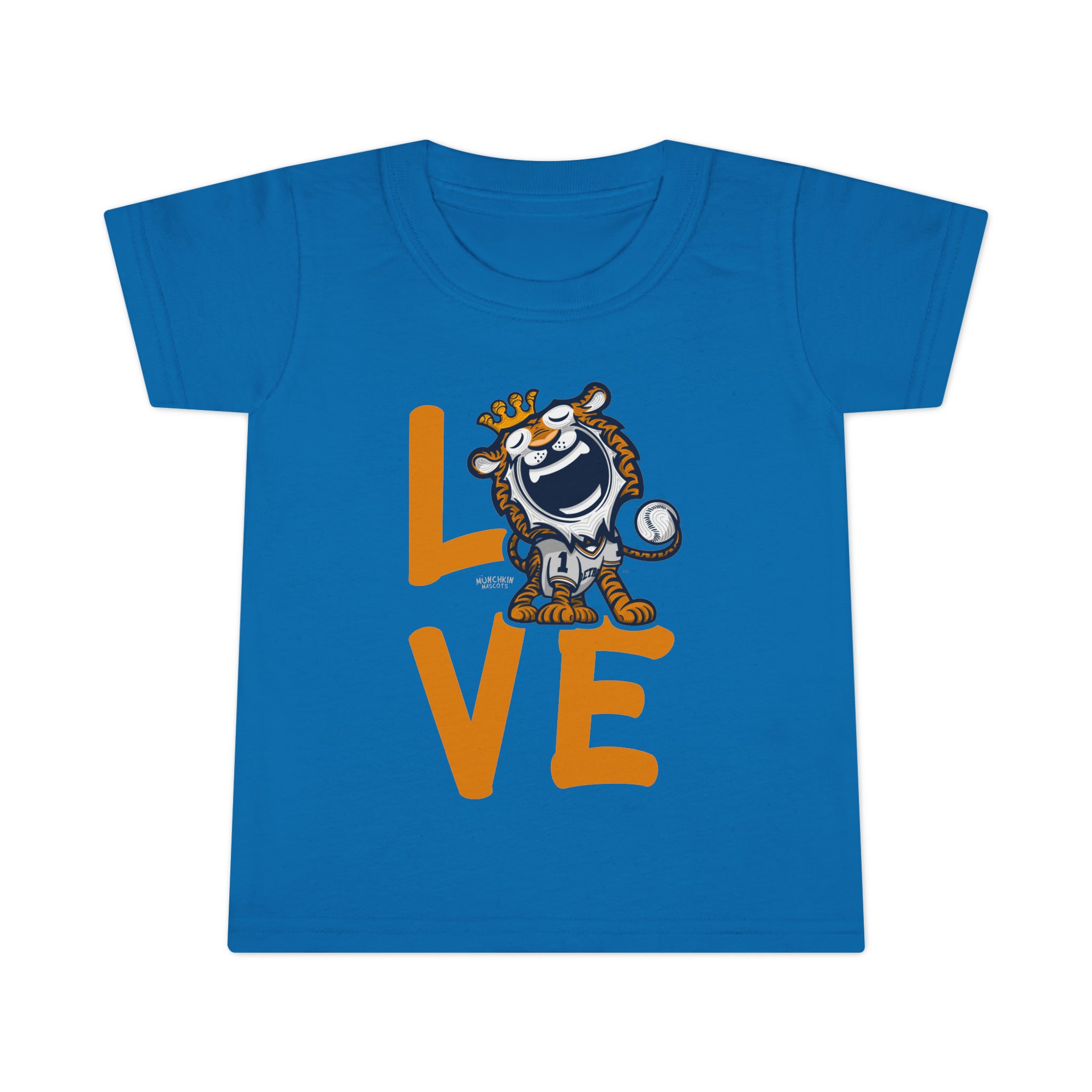 Toddler T-shirt - LOVE - Lil' Paws DET Baseball