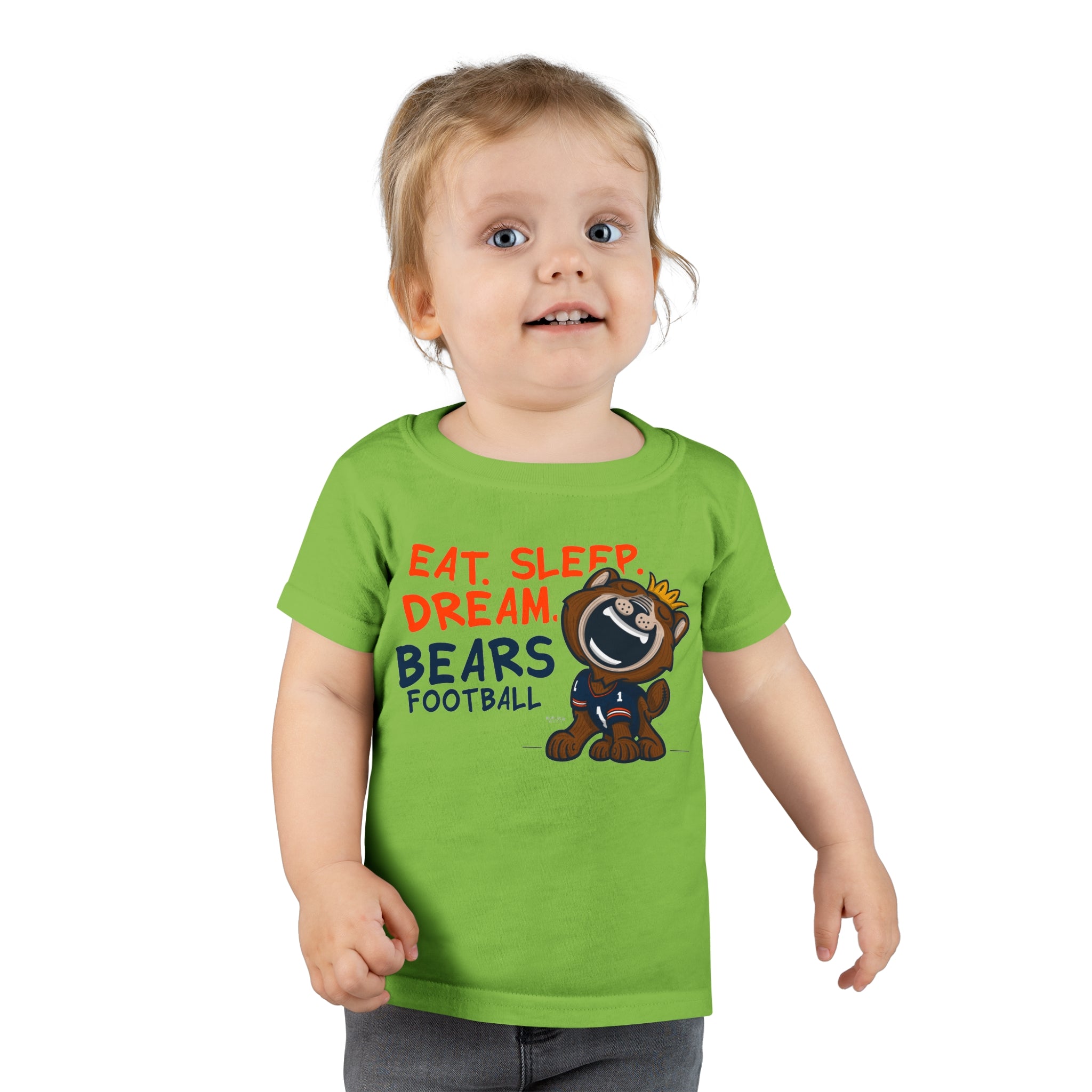 Toddler T-shirt - Eat Sleep Dream - Lil' Staley CHI Football