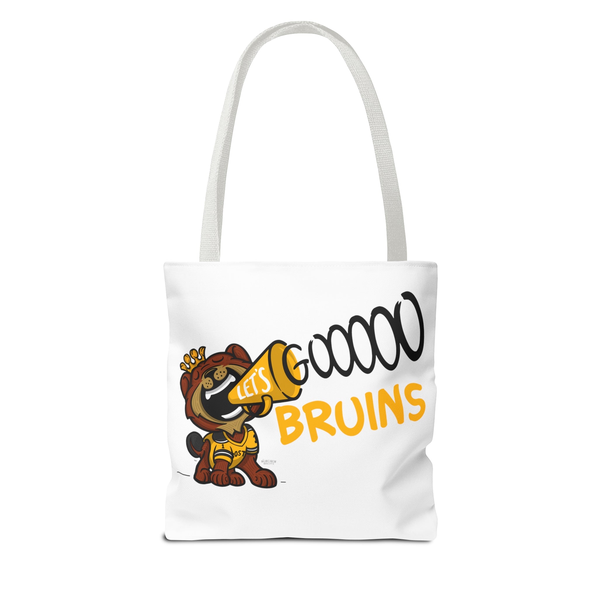 Tote Bag (AOP) - LOVE + Lets Go - Lil' Blades BOS Hockey