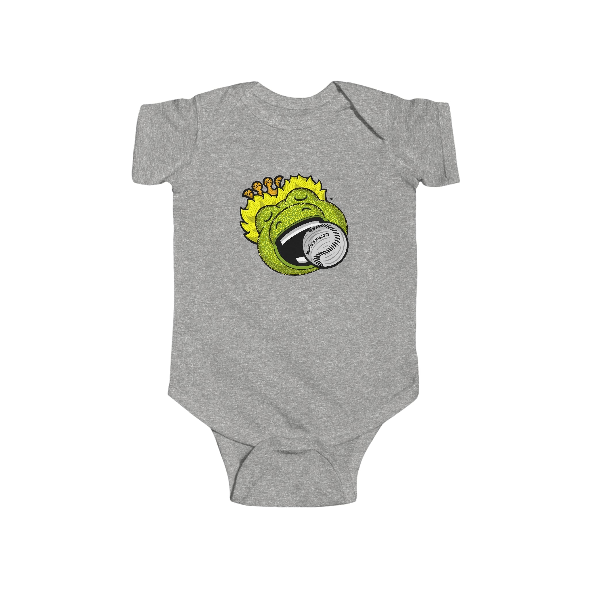 Infant Fine Jersey Bodysuit - Gameball Bite - Lil' Southpaw CHI Baseball