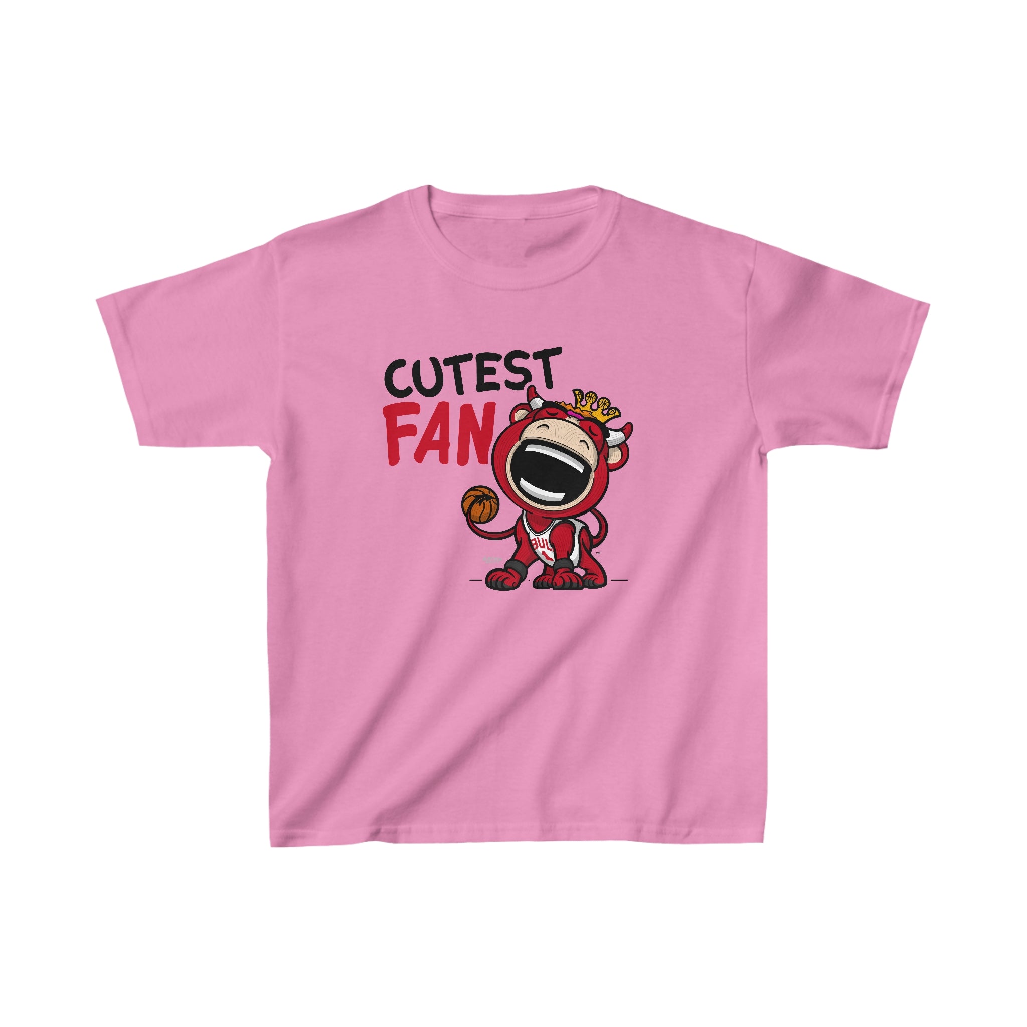 Kids Heavy Cotton™ Tee - Cutest Fan - Lil' Benny CHI Basketball