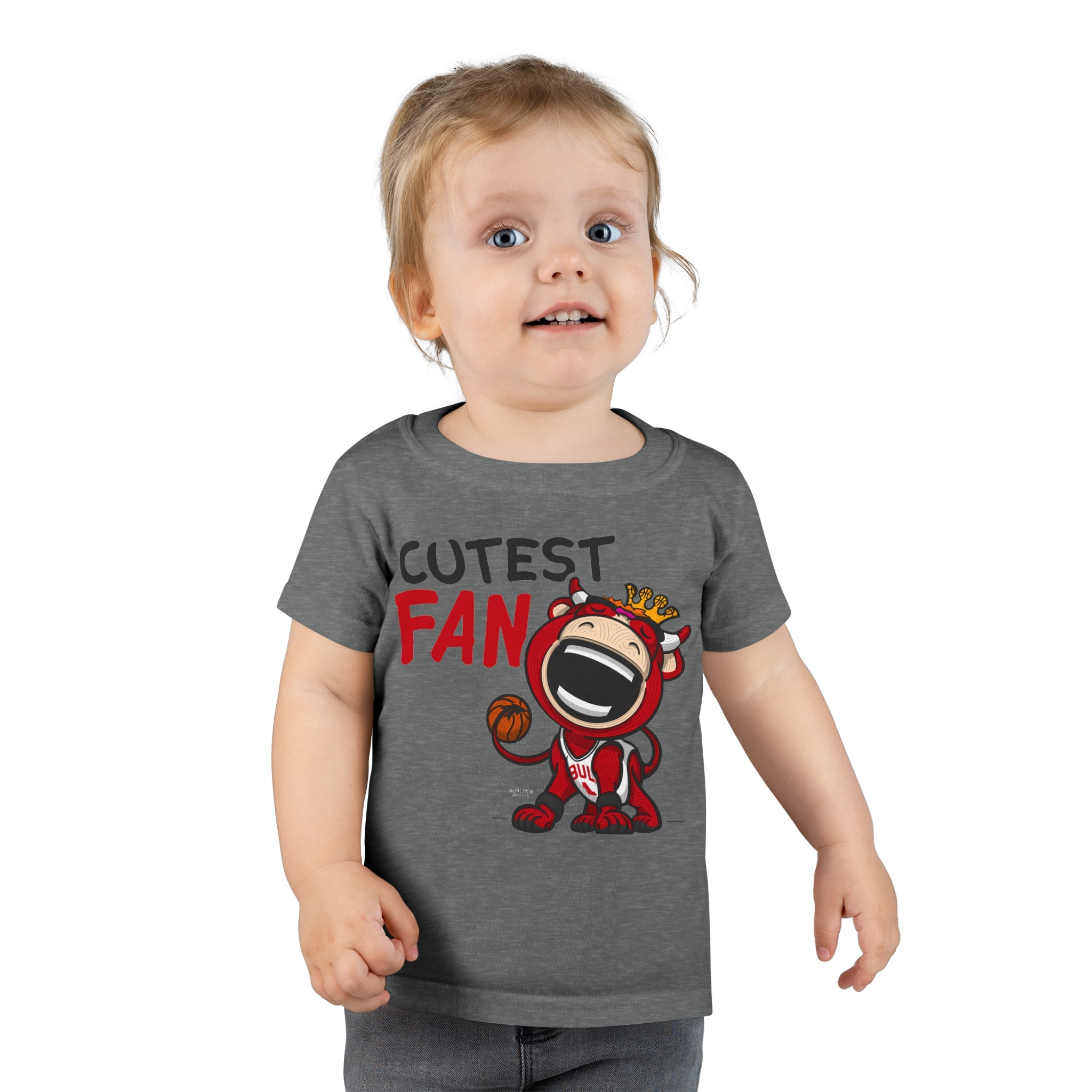 Toddler T-shirt - Cutest Fan - Lil' Benny CHI Basketball