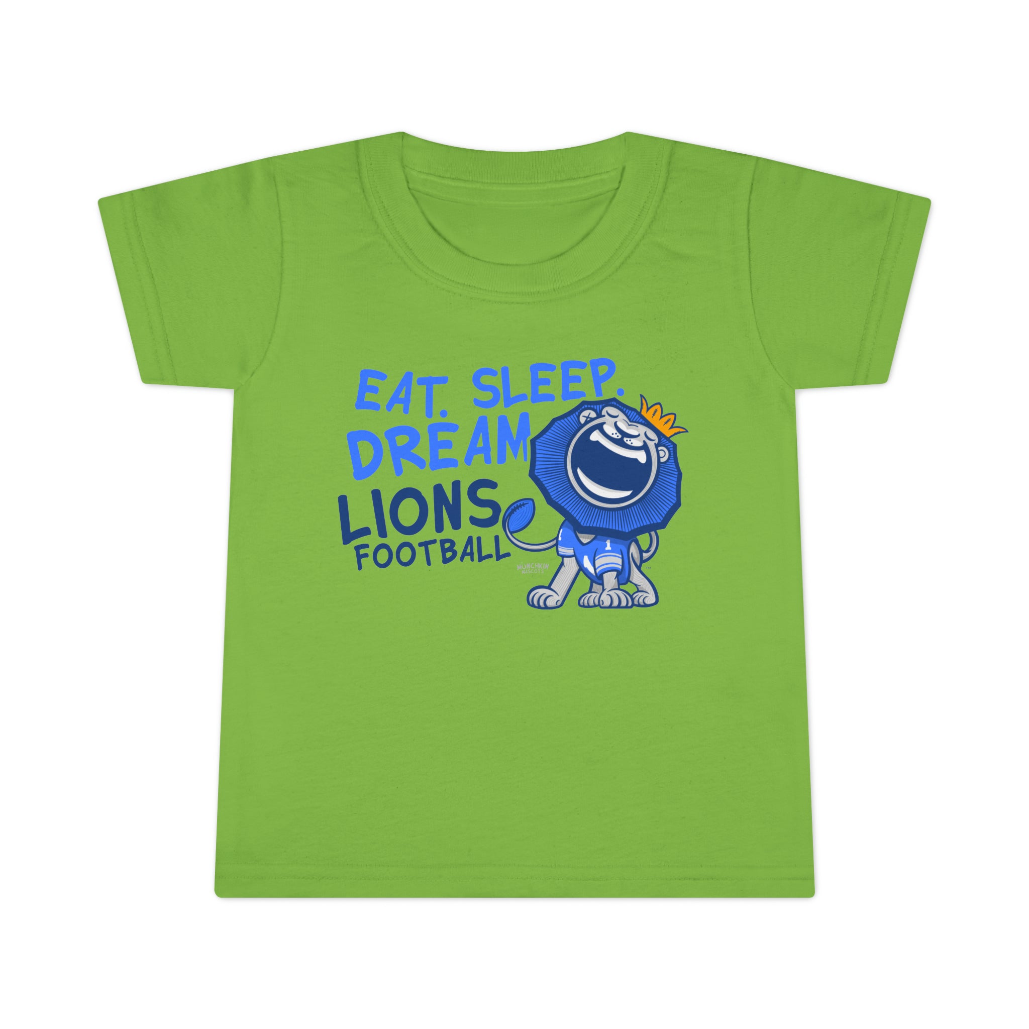 Toddler T-shirt - Eat Sleep Dream - Lil' Roary DET Football