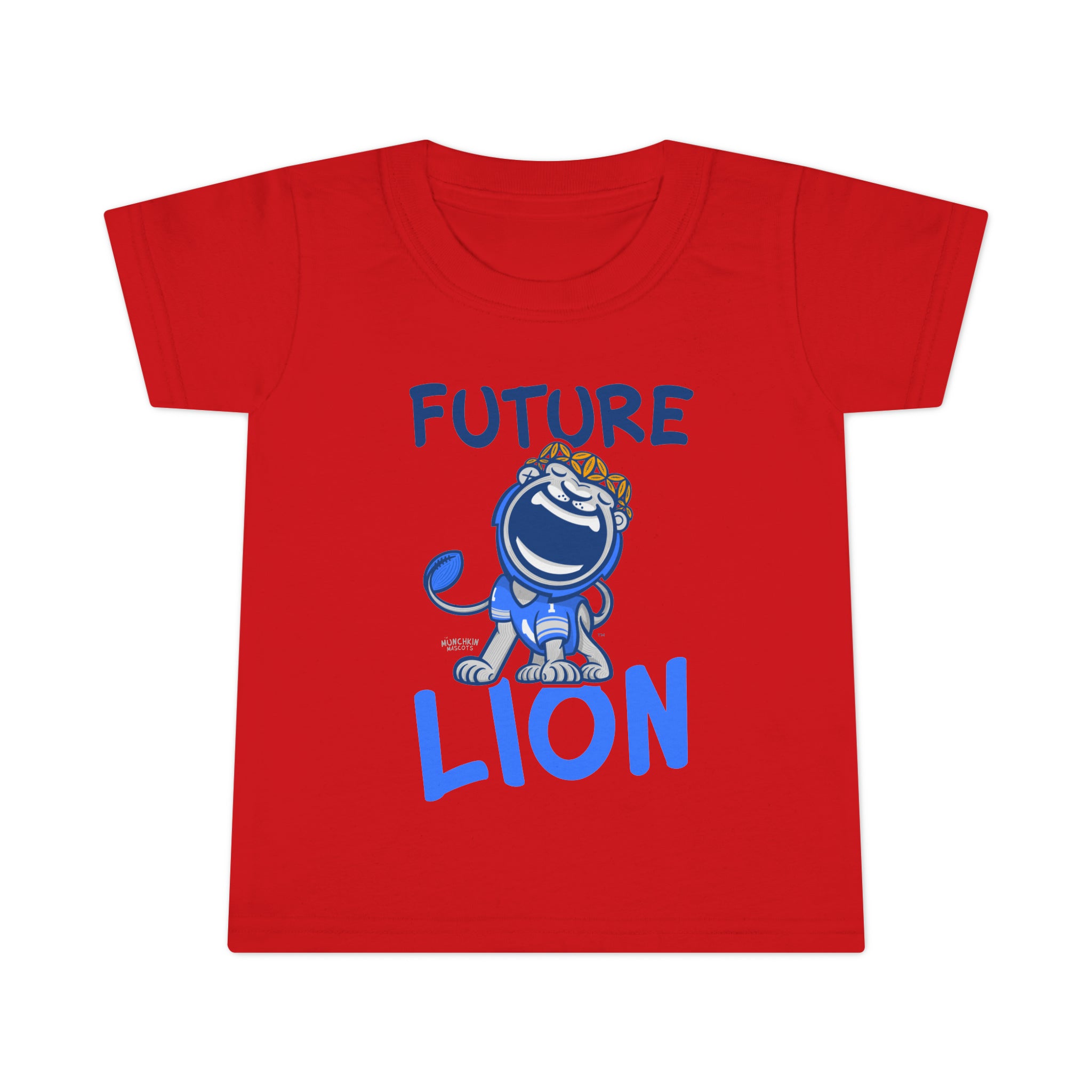 Toddler T-shirt - Future Lion - Lil' Miss Roary DET Football