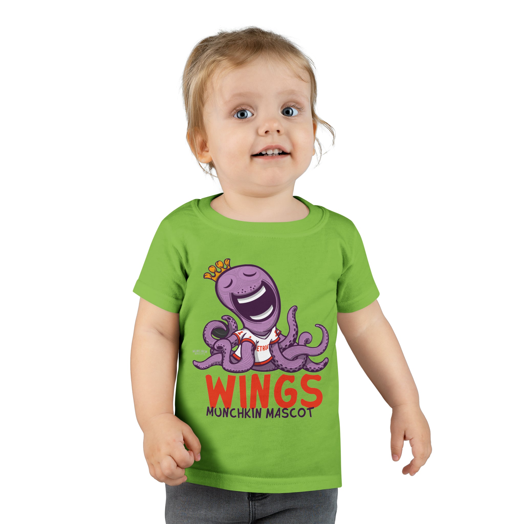 Toddler T-shirt - Munchkin Mascot - Lil' Stanley DET Hockey