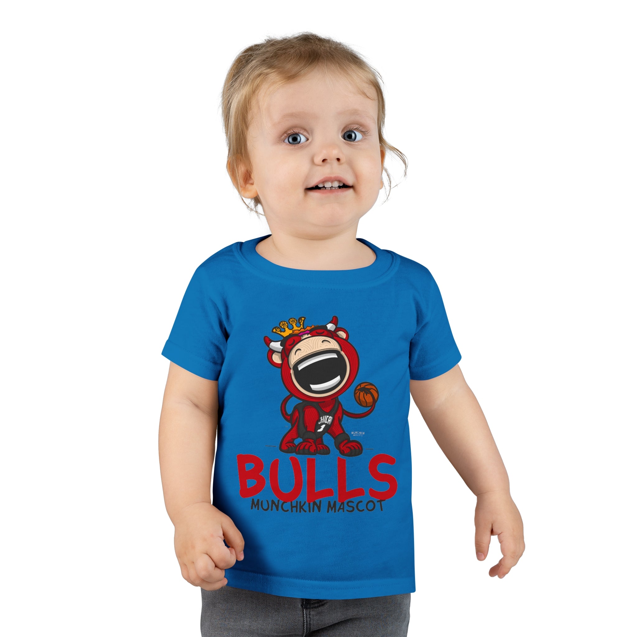 Toddler T-shirt - Munchkin Mascot - Lil' Benny CHI Basketball