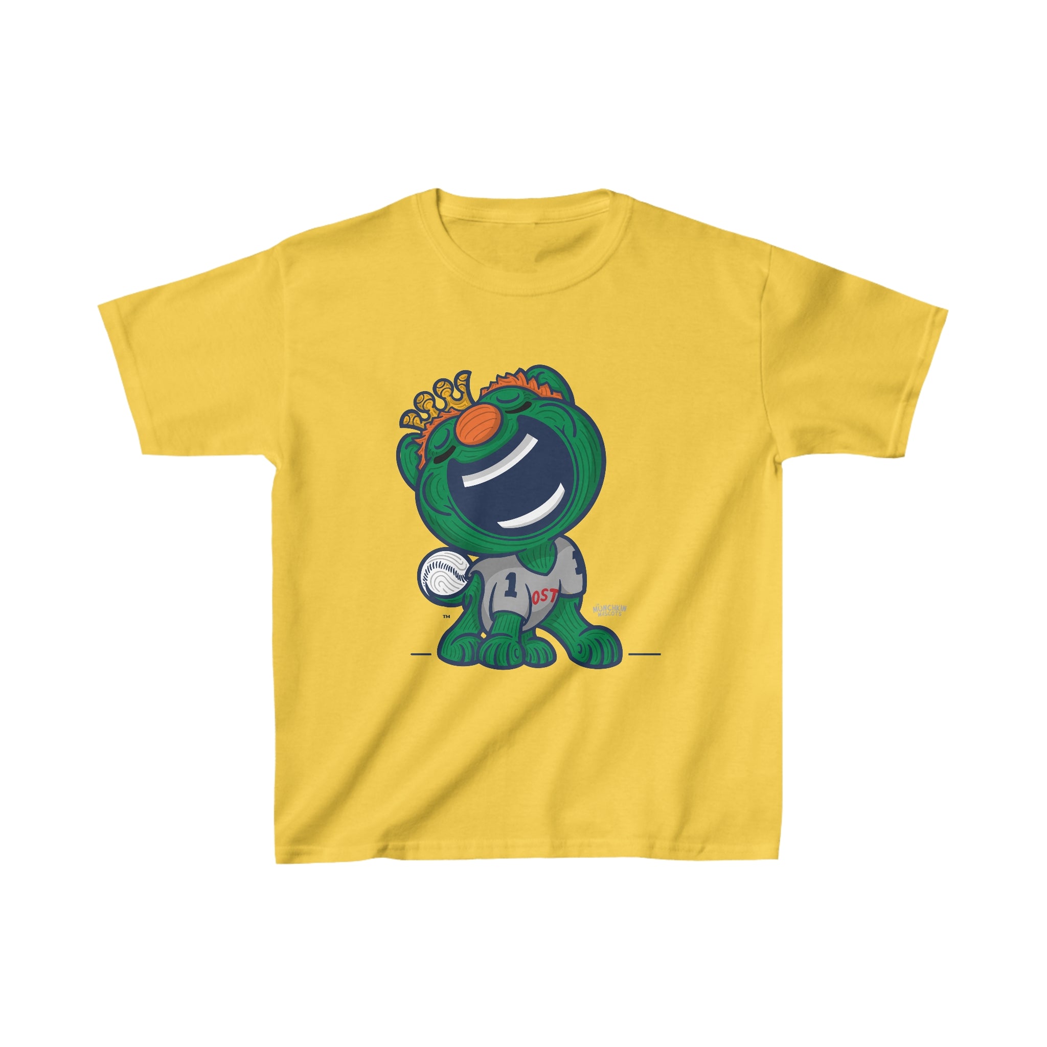 Kids Heavy Cotton™ Tee - Away Jersey - Lil' Wally BOS Baseball