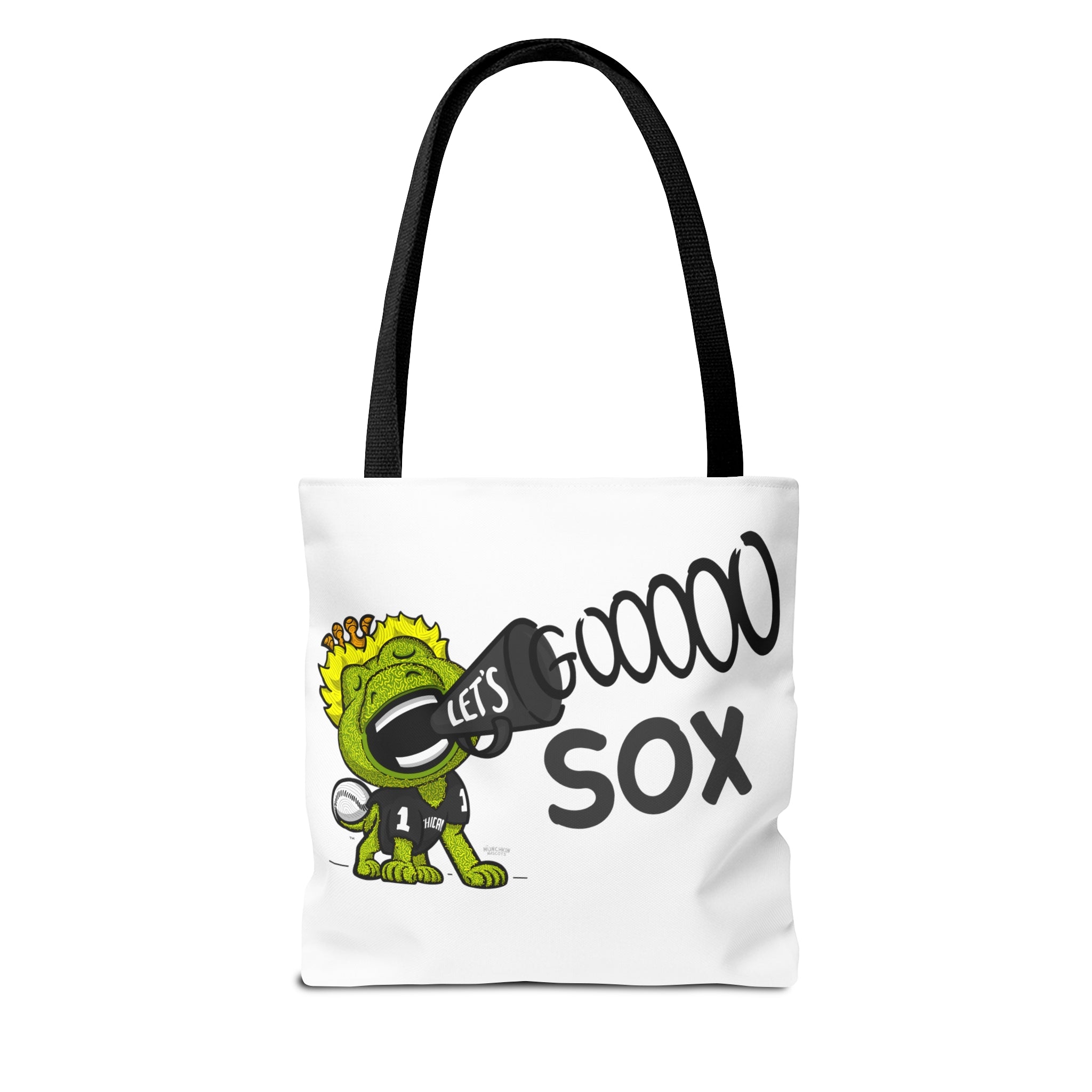 Tote Bag (AOP) - LOVE + Lets Go - Lil' Southpaw CHI Baseball