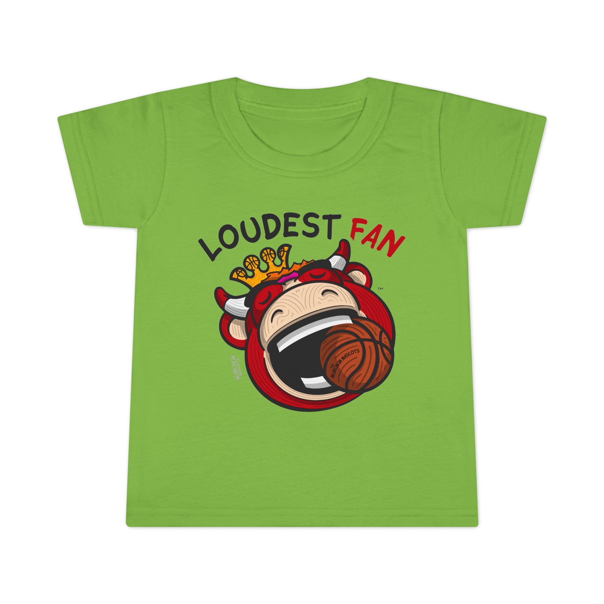 Toddler T-shirt - Loudest Fan - Lil' Benny CHI Basketball