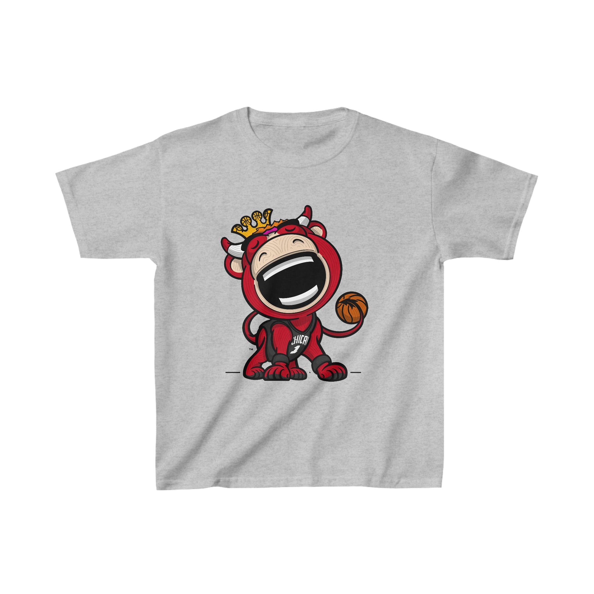 Kids Heavy Cotton™ Tee - Away Jersey - Lil' Benny CHI Basketball