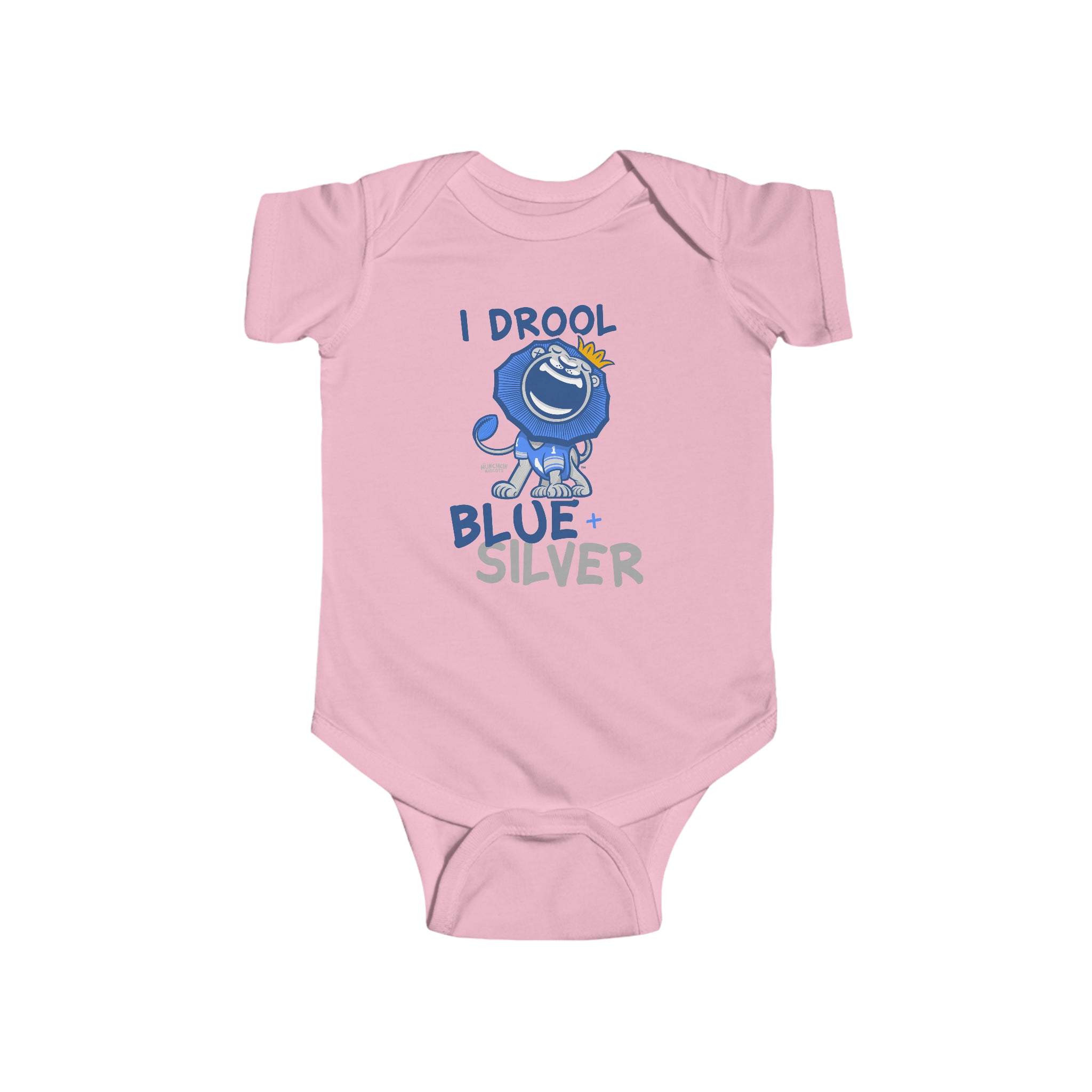 Infant Fine Jersey Bodysuit - I Drool - Lil' Roary DET Football