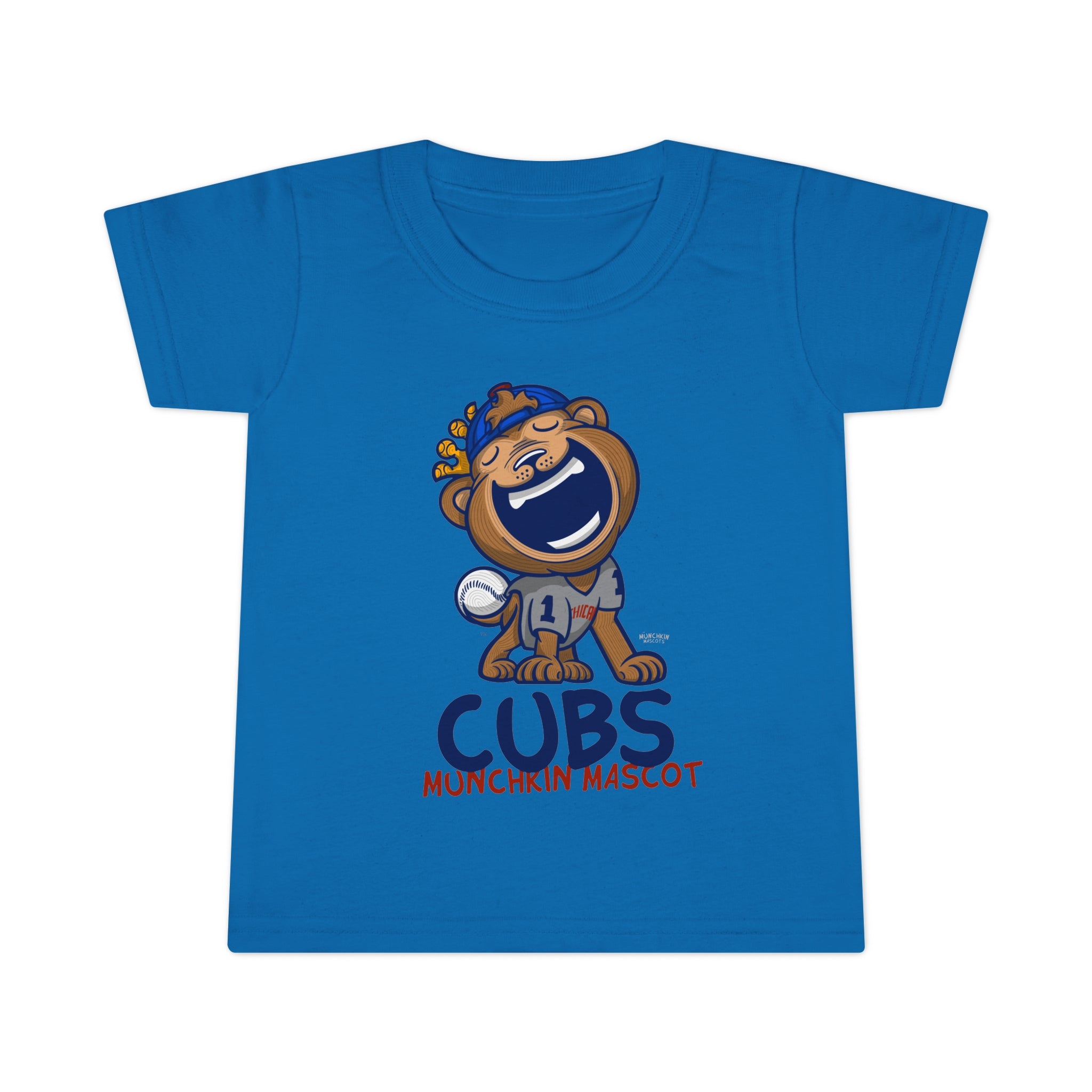 Toddler T-shirt - Munchkin Mascot - Lil' Clark CHI Baseball