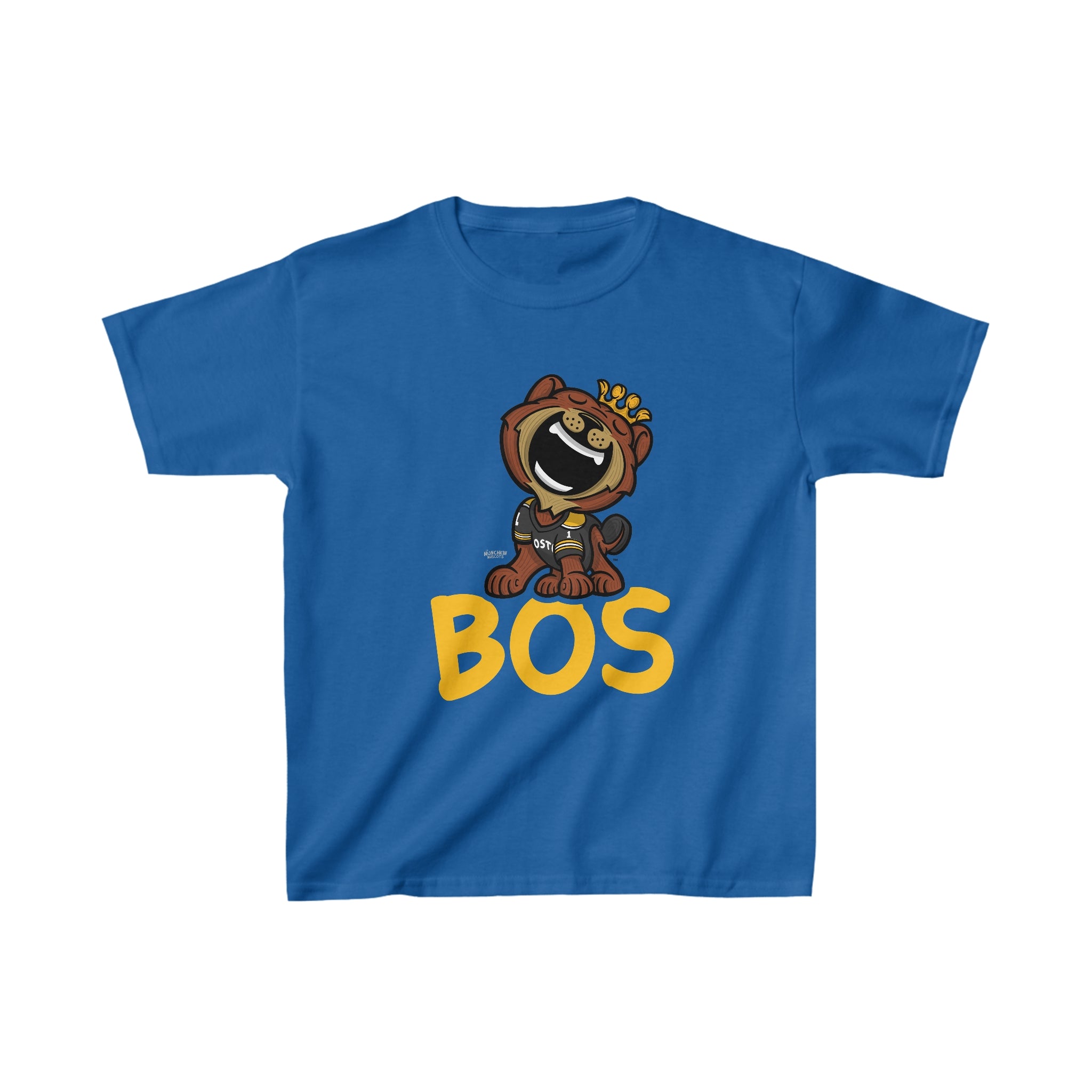 Kids Heavy Cotton™ Tee - BOS - Lil' Blades BOS Hockey