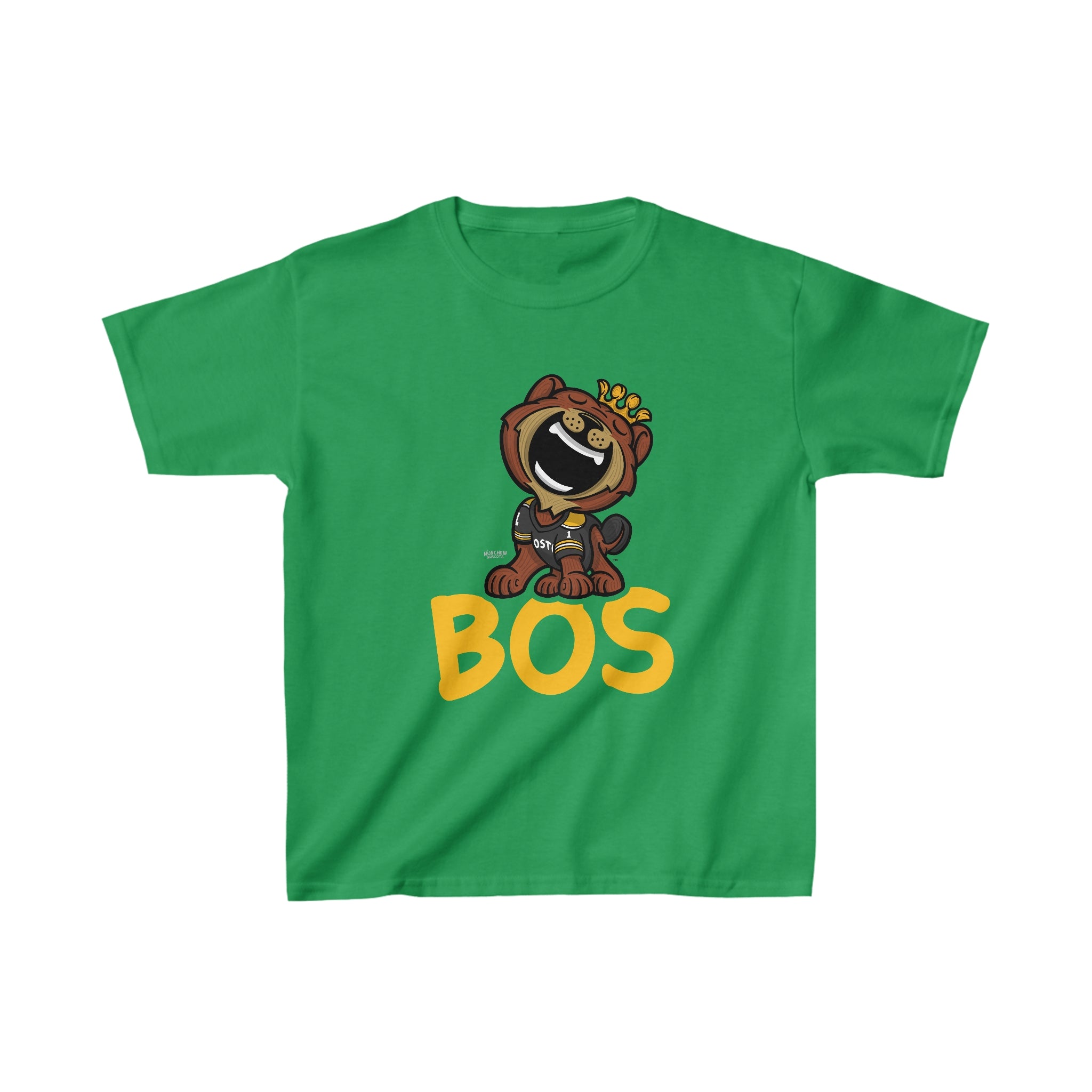 Kids Heavy Cotton™ Tee - BOS - Lil' Blades BOS Hockey