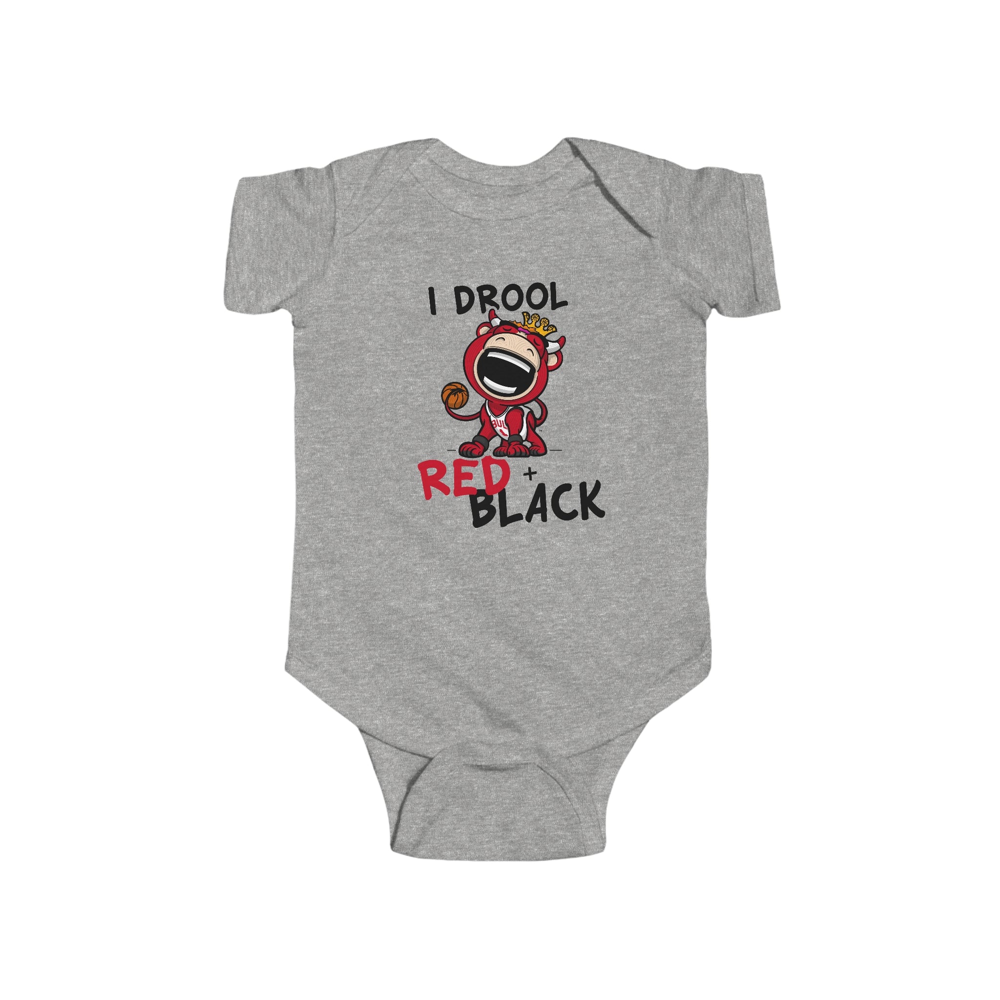 Infant Fine Jersey Bodysuit - I Drool - Lil' Benny CHI Basketball