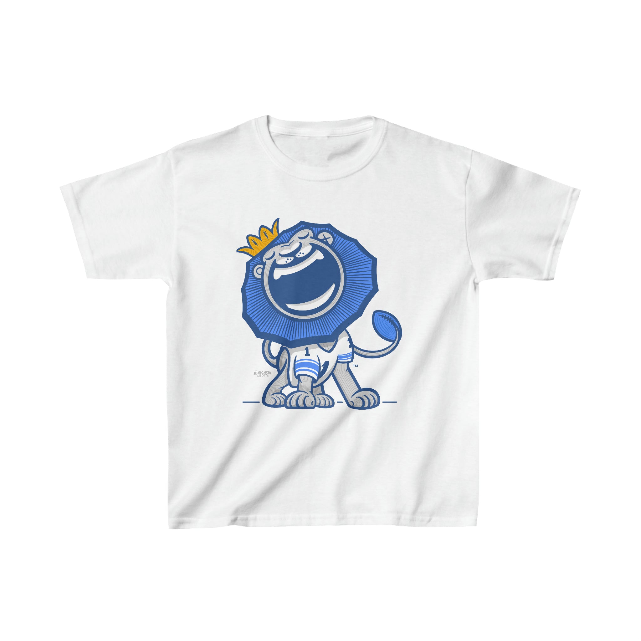 Kids Heavy Cotton™ Tee - Away Jersey - Lil' Roary DET Football