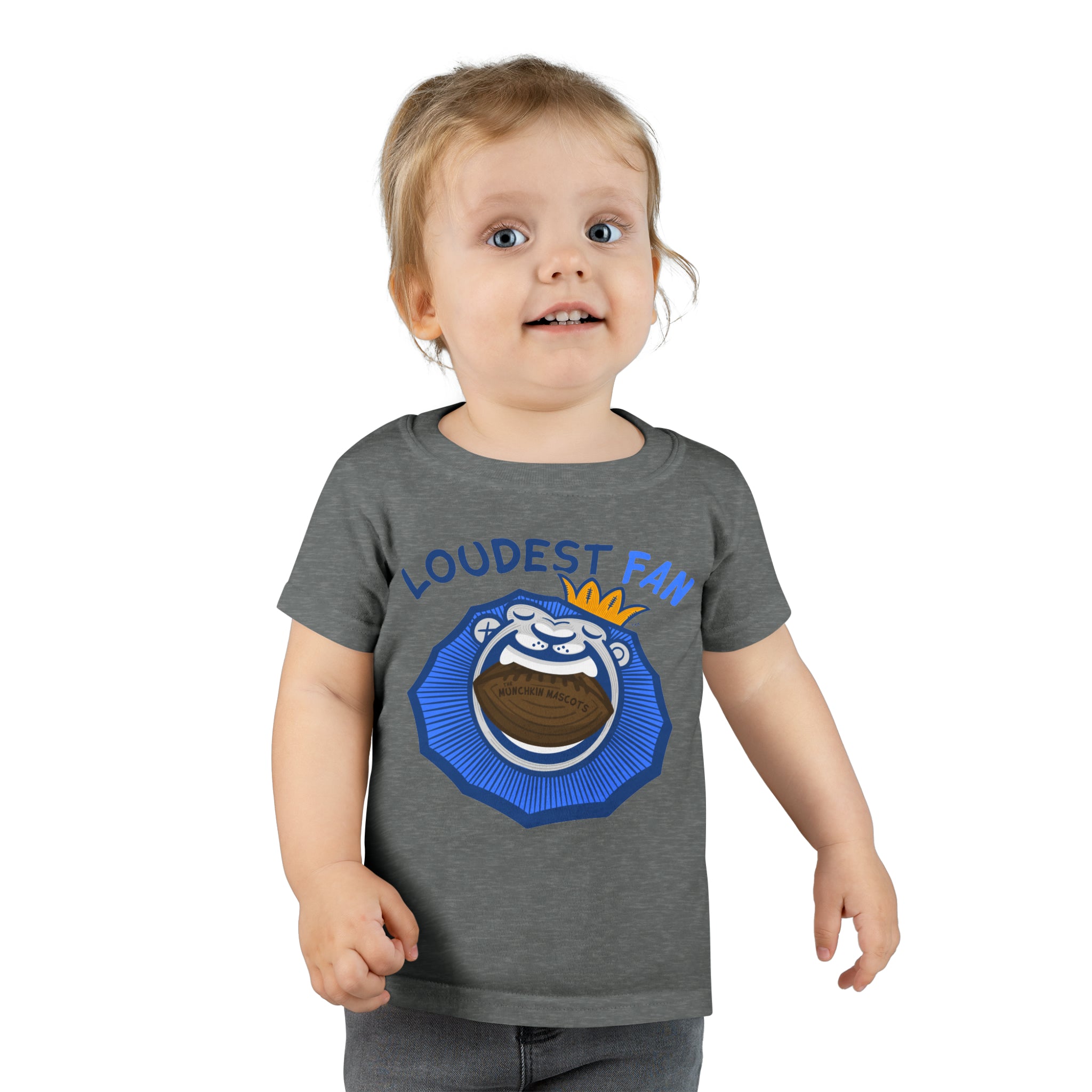 Toddler T-shirt - Loudest Fan - Lil' Roary DET Football