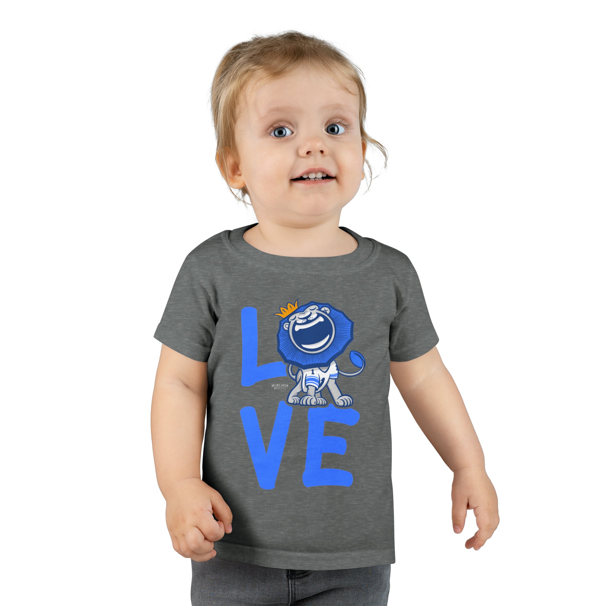 Toddler T-shirt - LOVE - Lil' Roary DET Football