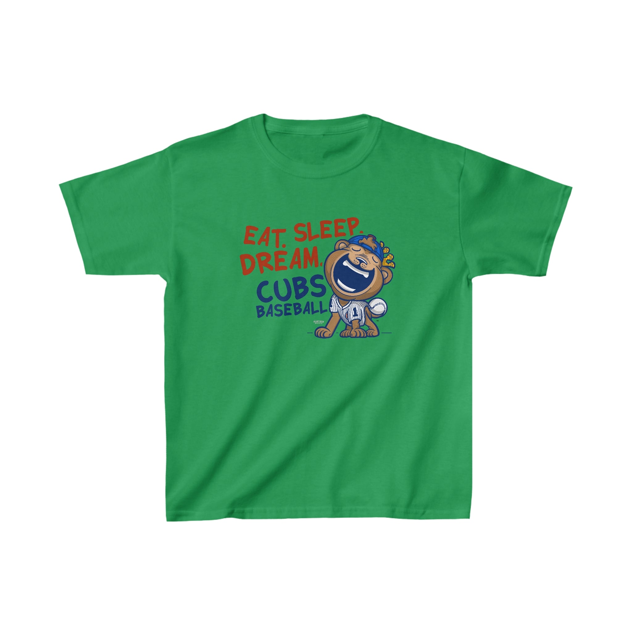 Kids Heavy Cotton™ Tee - Eat Sleep Dream - Lil' Clark CHI Baseball