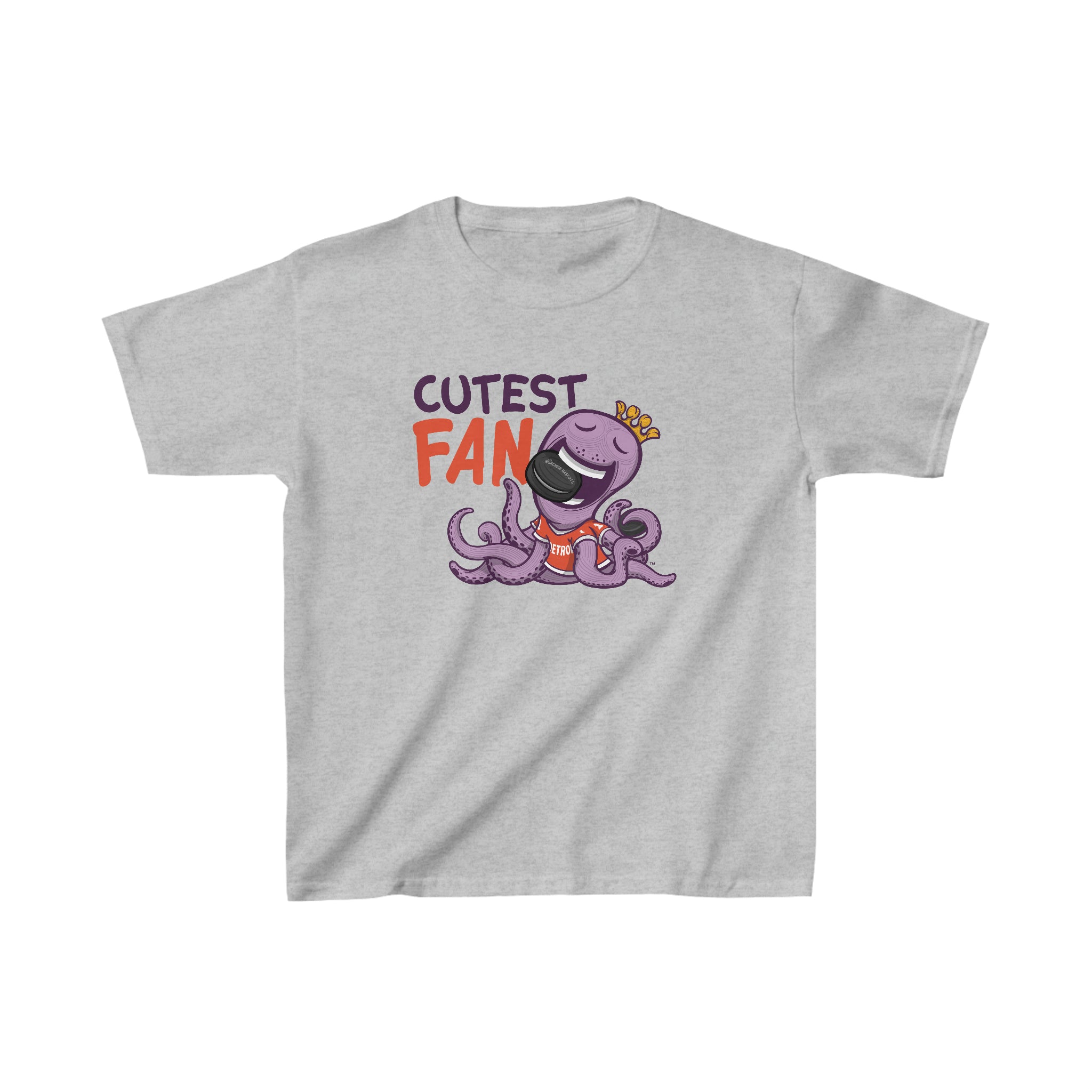 Kids Heavy Cotton™ Tee - Cutest Fan - Lil' Stanley DET Hockey