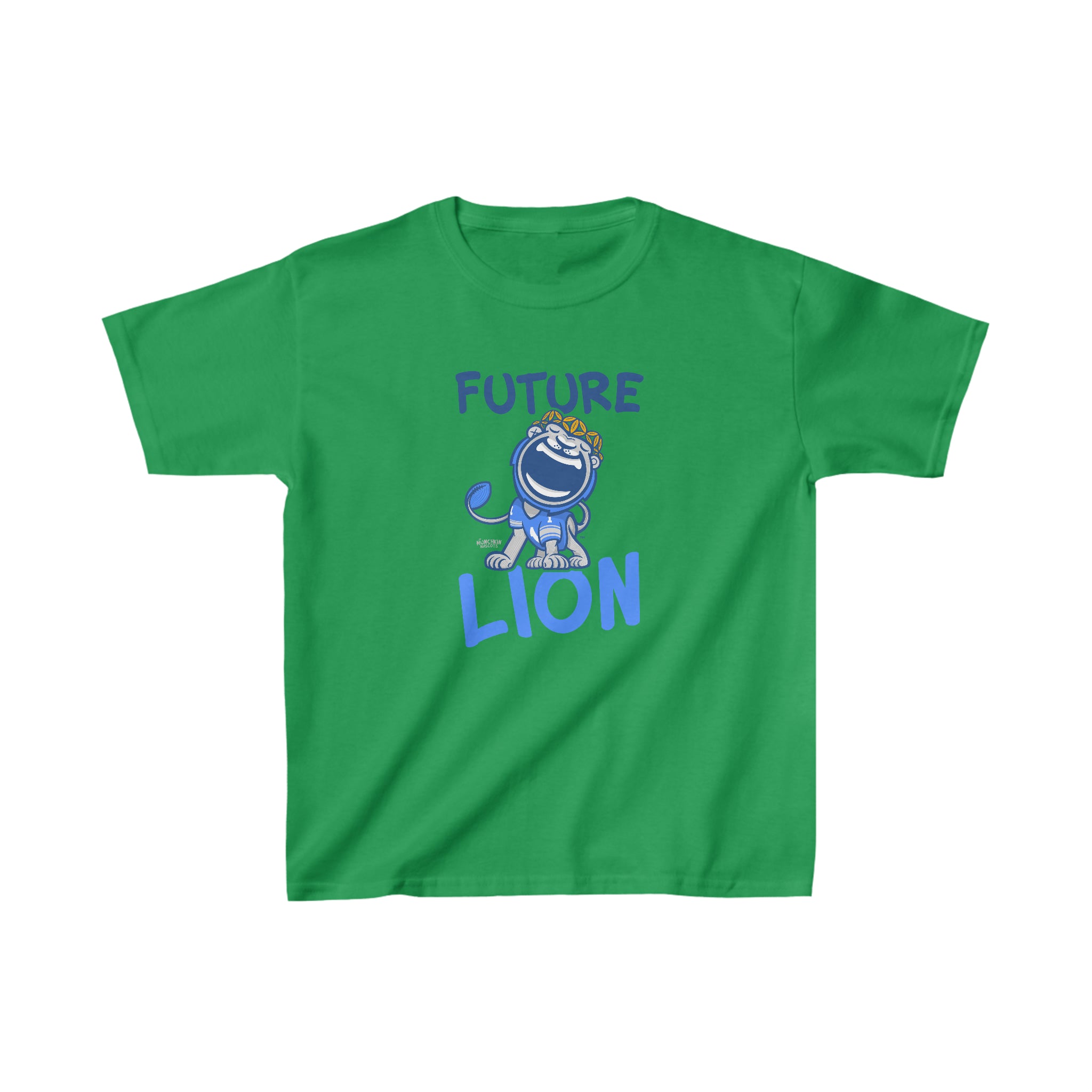 Kids Heavy Cotton™ Tee - Future Lion - Lil' Miss Roary DET Football