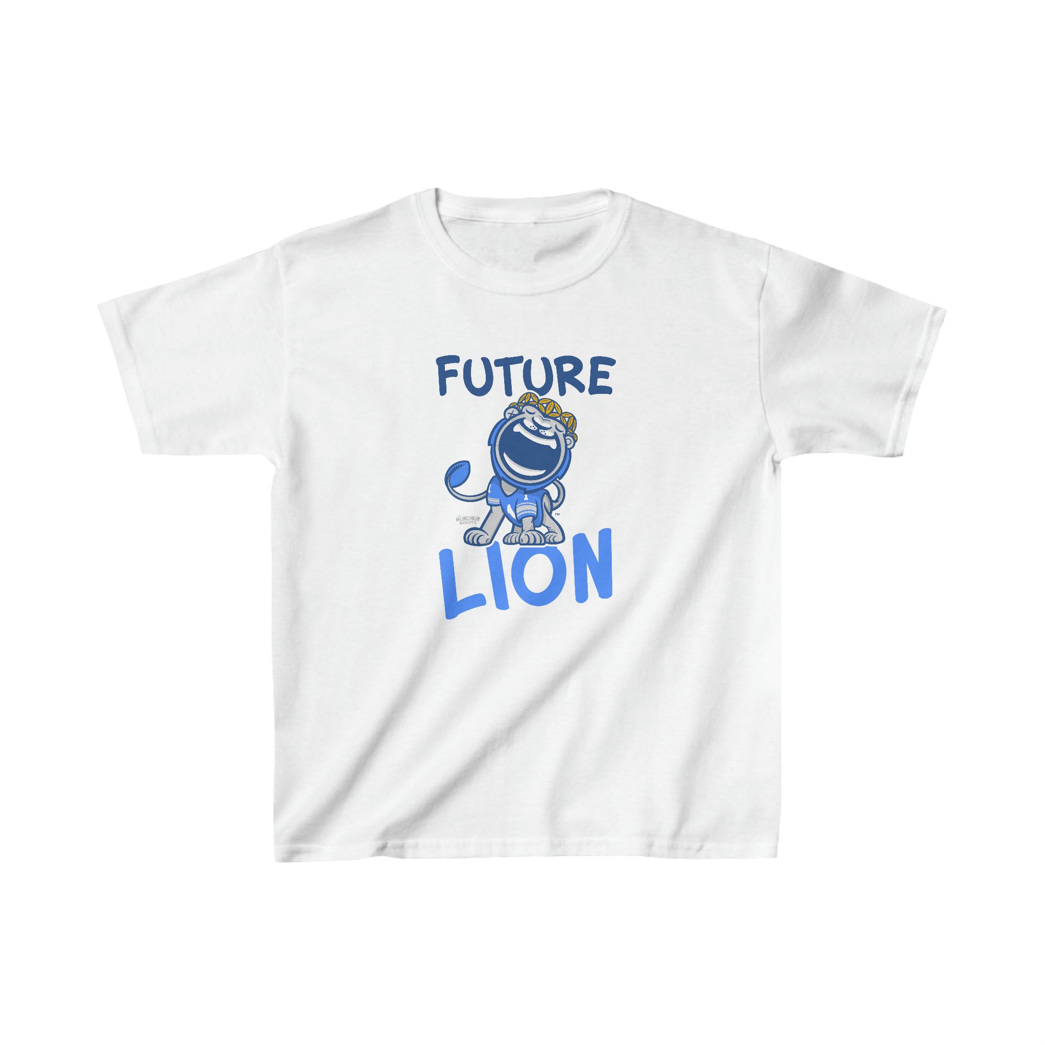 Kids Heavy Cotton™ Tee - Future Lion - Lil' Miss Roary DET Football