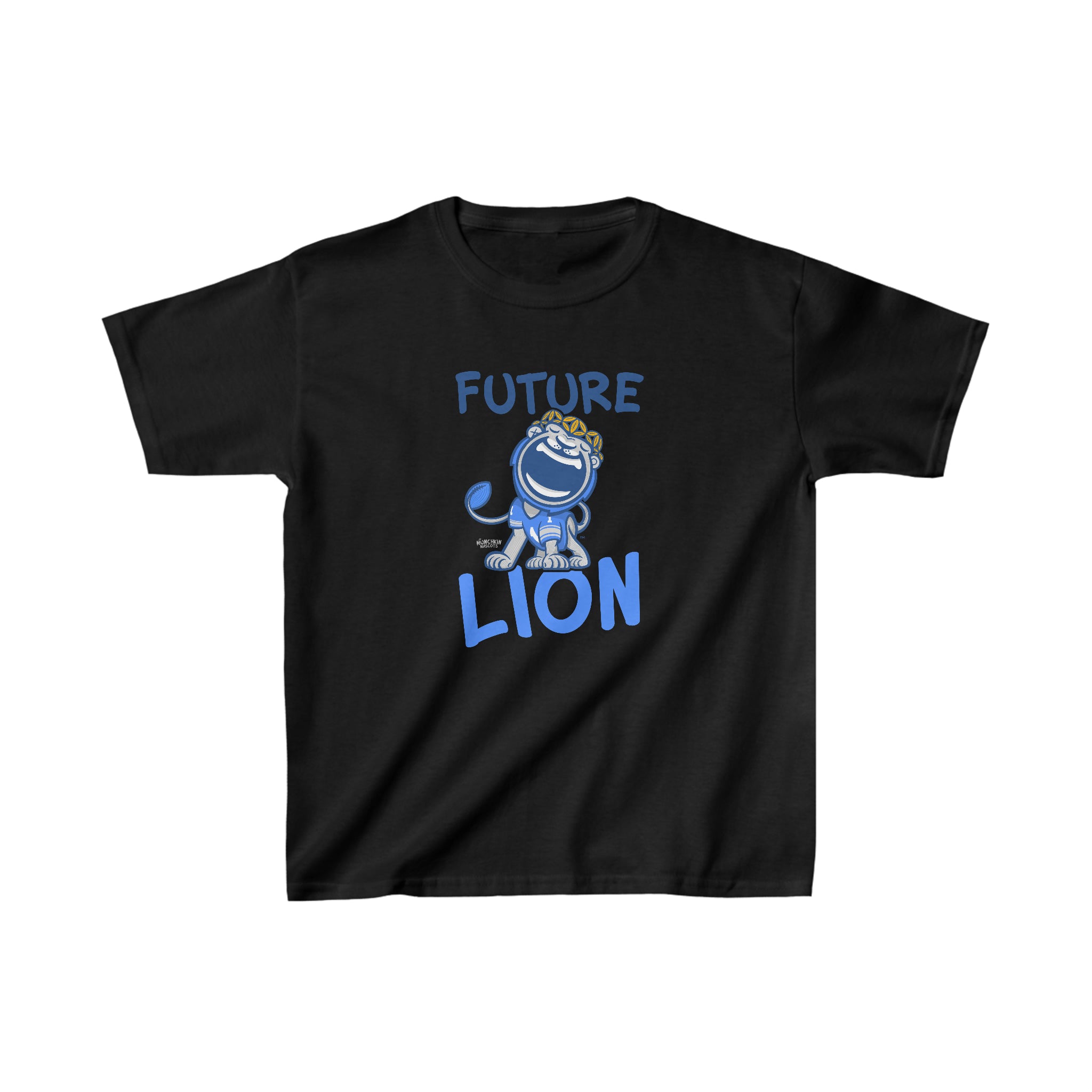 Kids Heavy Cotton™ Tee - Future Lion - Lil' Miss Roary DET Football