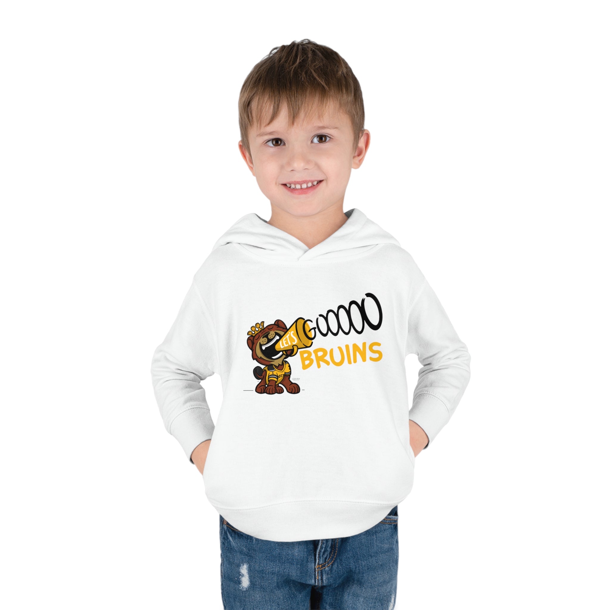 Toddler Pullover Fleece Hoodie - Let's Go - Lil' Blades BOS Hockey