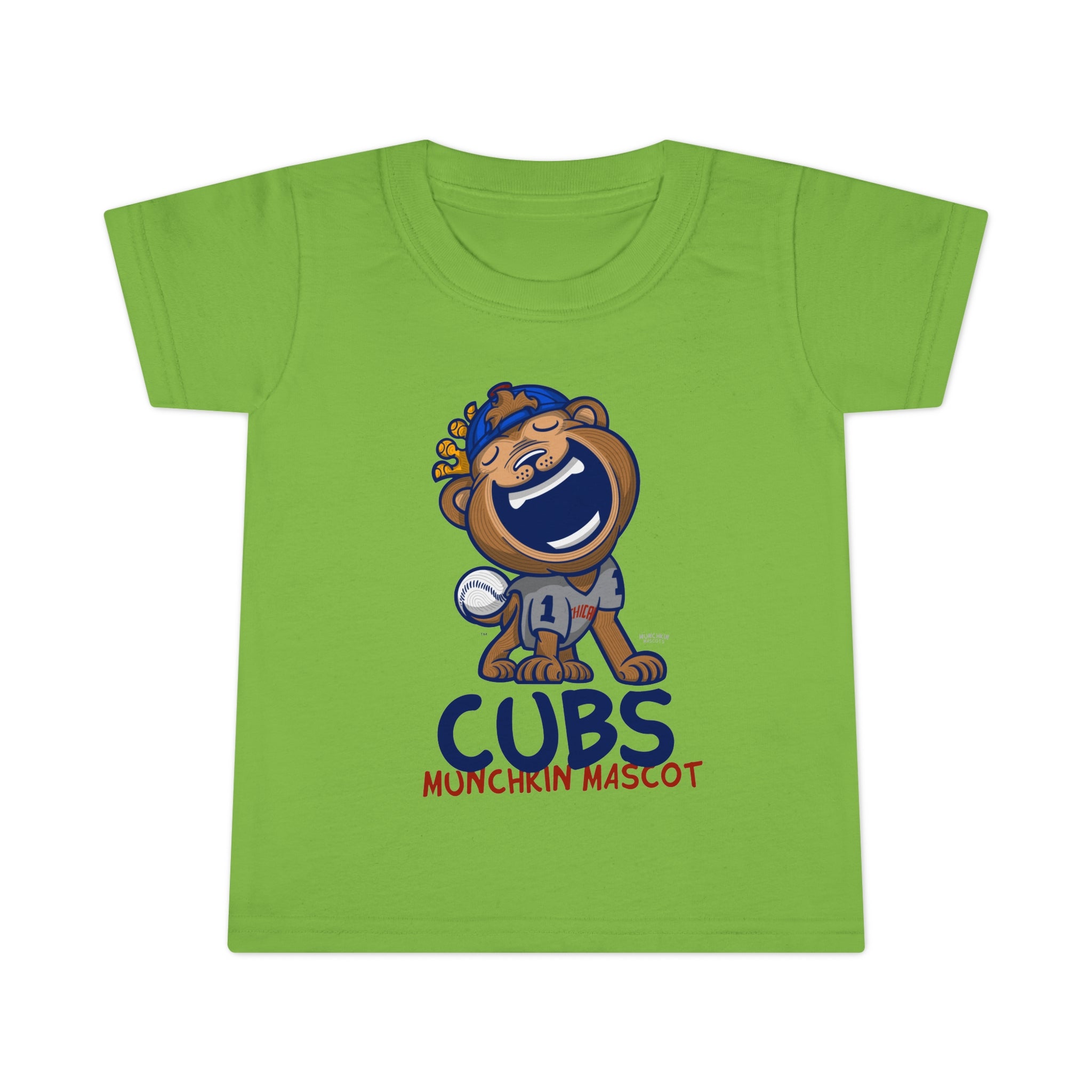 Toddler T-shirt - Munchkin Mascot - Lil' Clark CHI Baseball