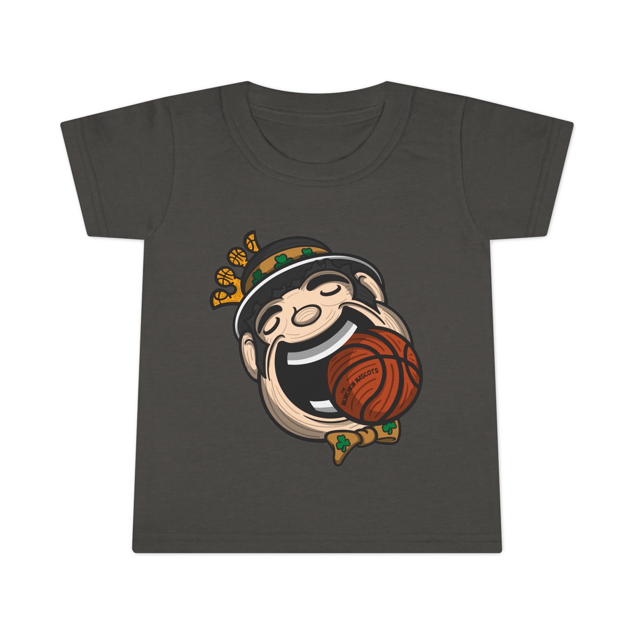 Toddler T-shirt - Mascot Face - Lil' Lucky BOS Basketball