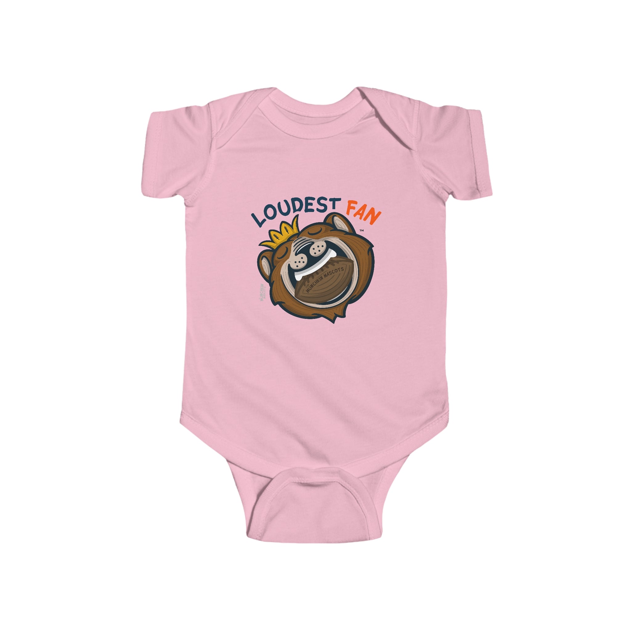 Infant Fine Jersey Bodysuit - Loudest Fan - Lil' Staley CHI Football