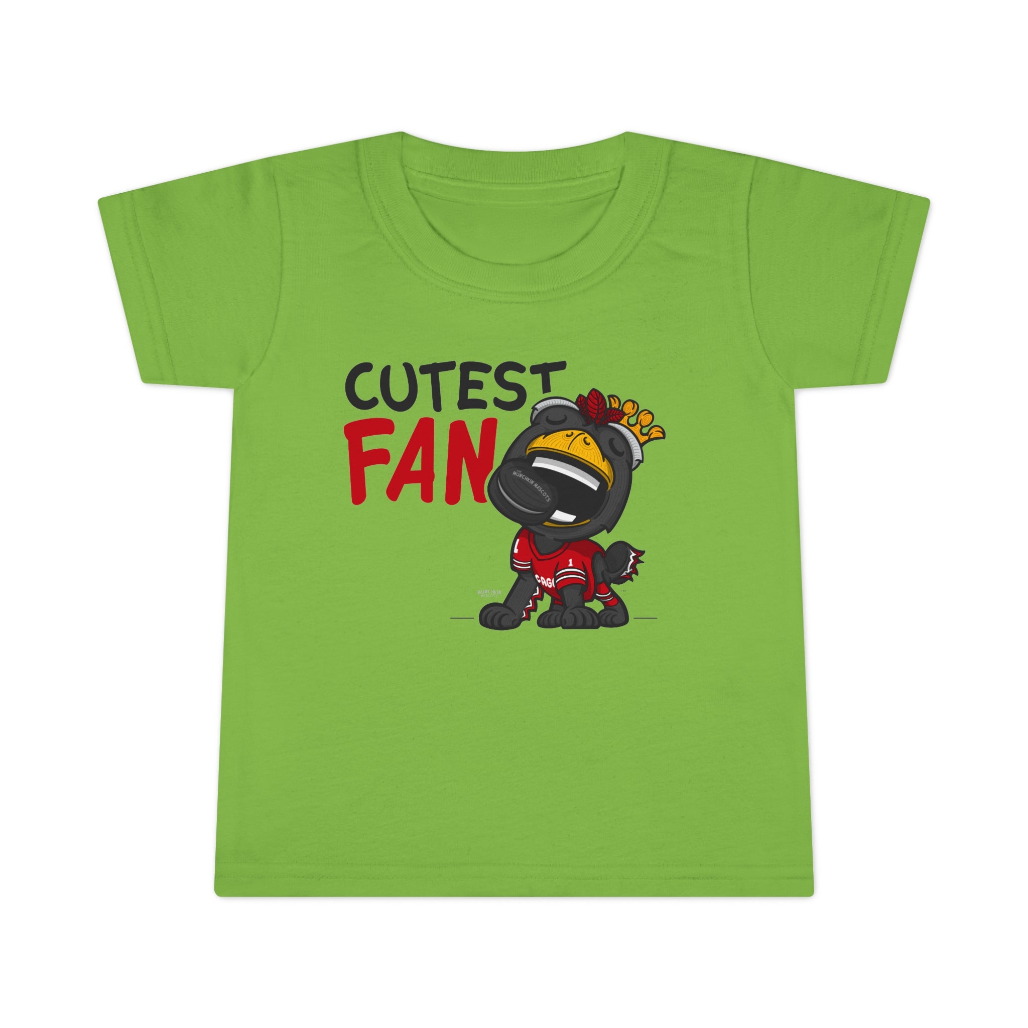 Toddler T-shirt - Cutest Fan - Lil' Tommy CHI Hockey