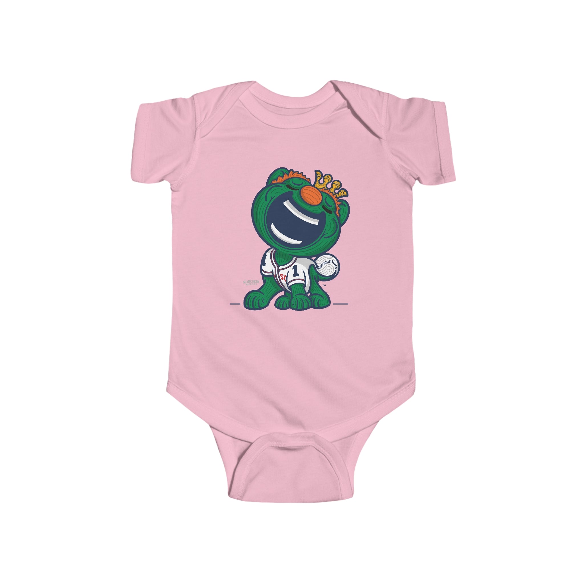 Infant Fine Jersey Bodysuit - Home Jersey - Lil' Wally BOS Baseball