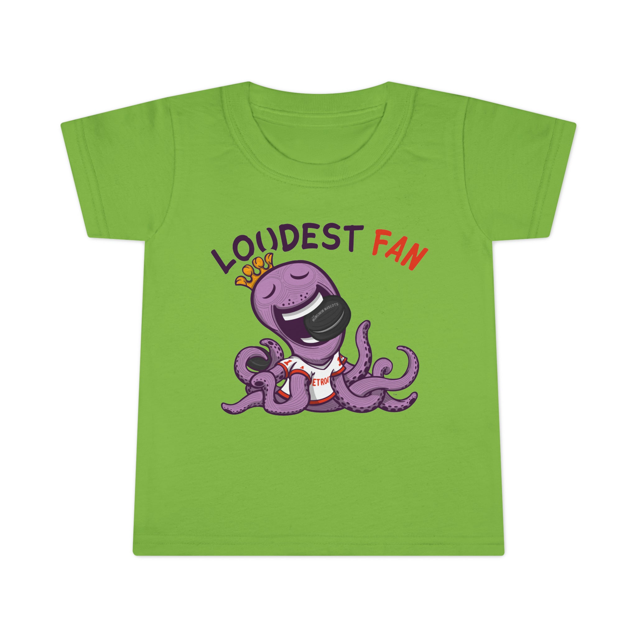 Toddler T-shirt - Loudest Fan - Lil' Stanley DET Hockey