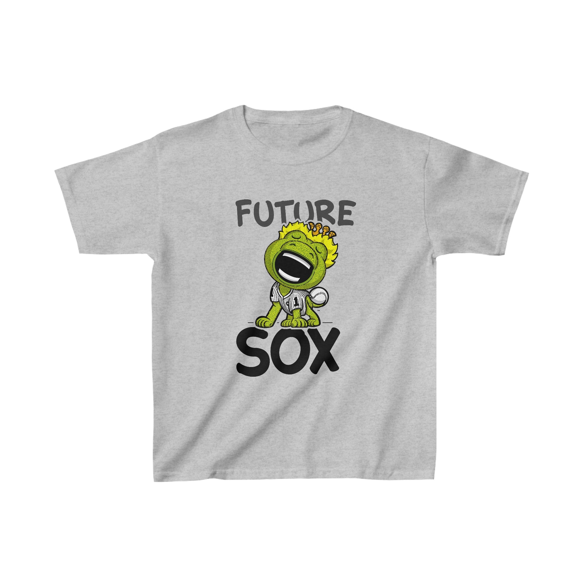 Kids Heavy Cotton™ Tee - Future Sox - Lil' Southpaw CHI Baseball