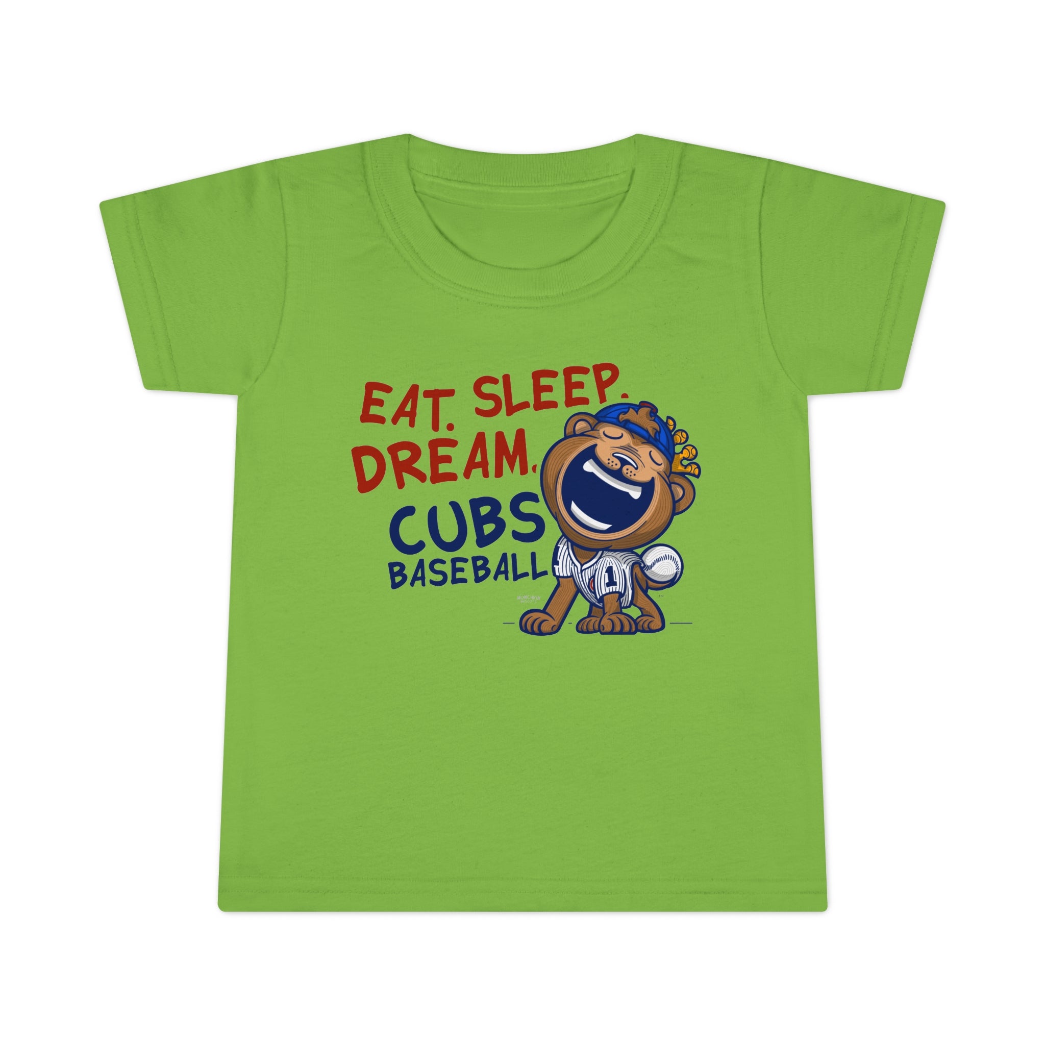 Toddler T-shirt - Eat Sleep Dream - Lil' Clark CHI Baseball