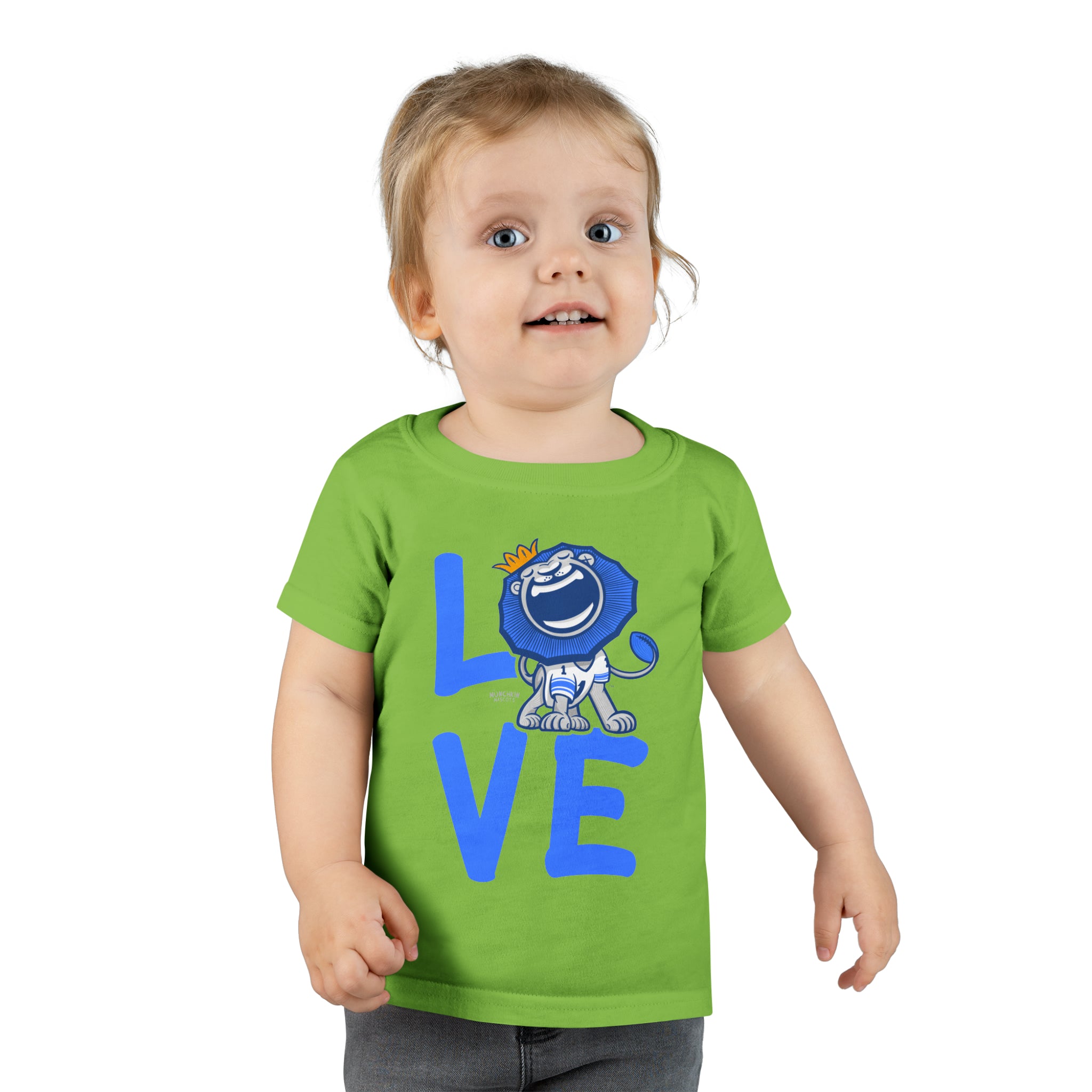 Toddler T-shirt - LOVE - Lil' Roary DET Football