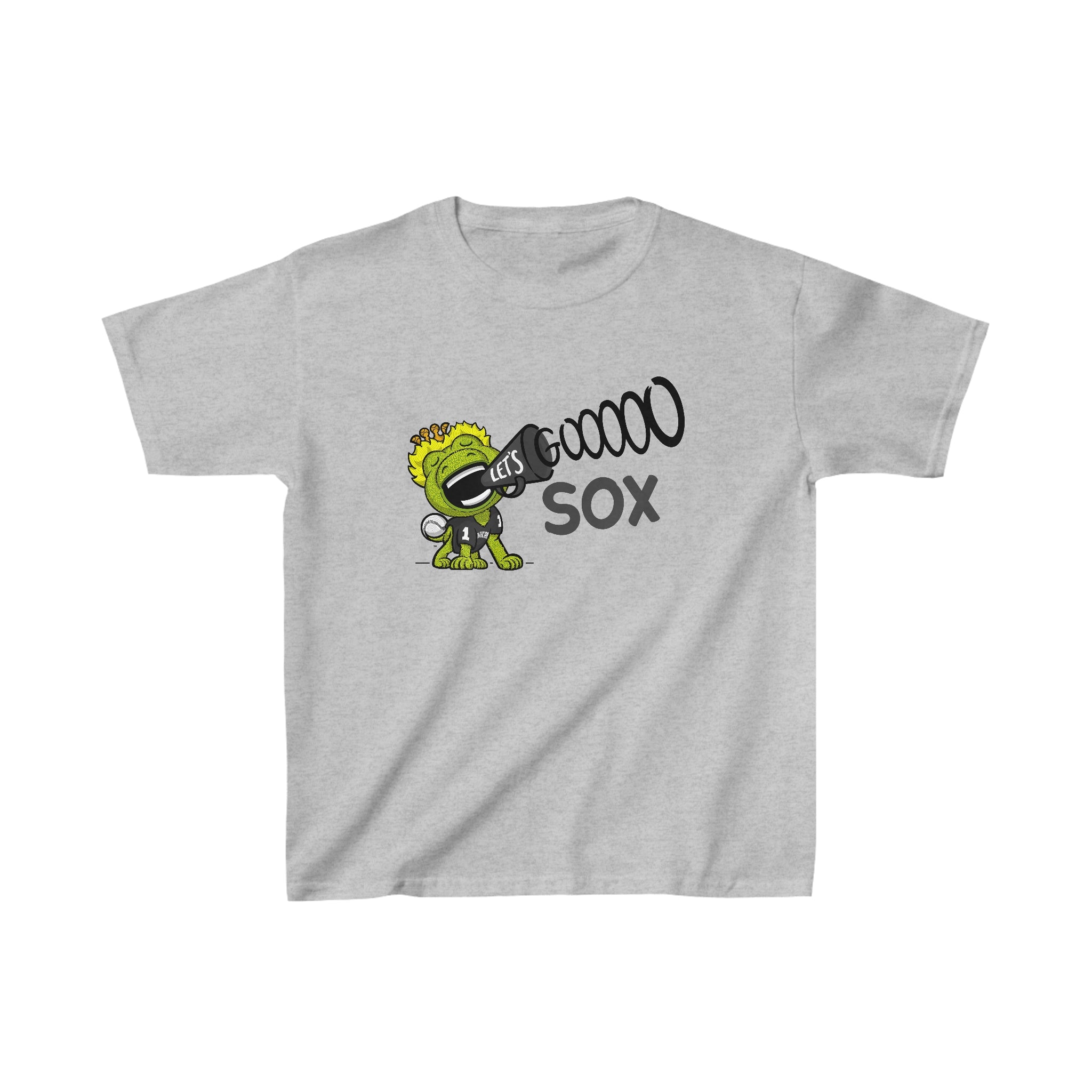 Kids Heavy Cotton™ Tee - Lets Go - Lil' Southpaw CHI Baseball