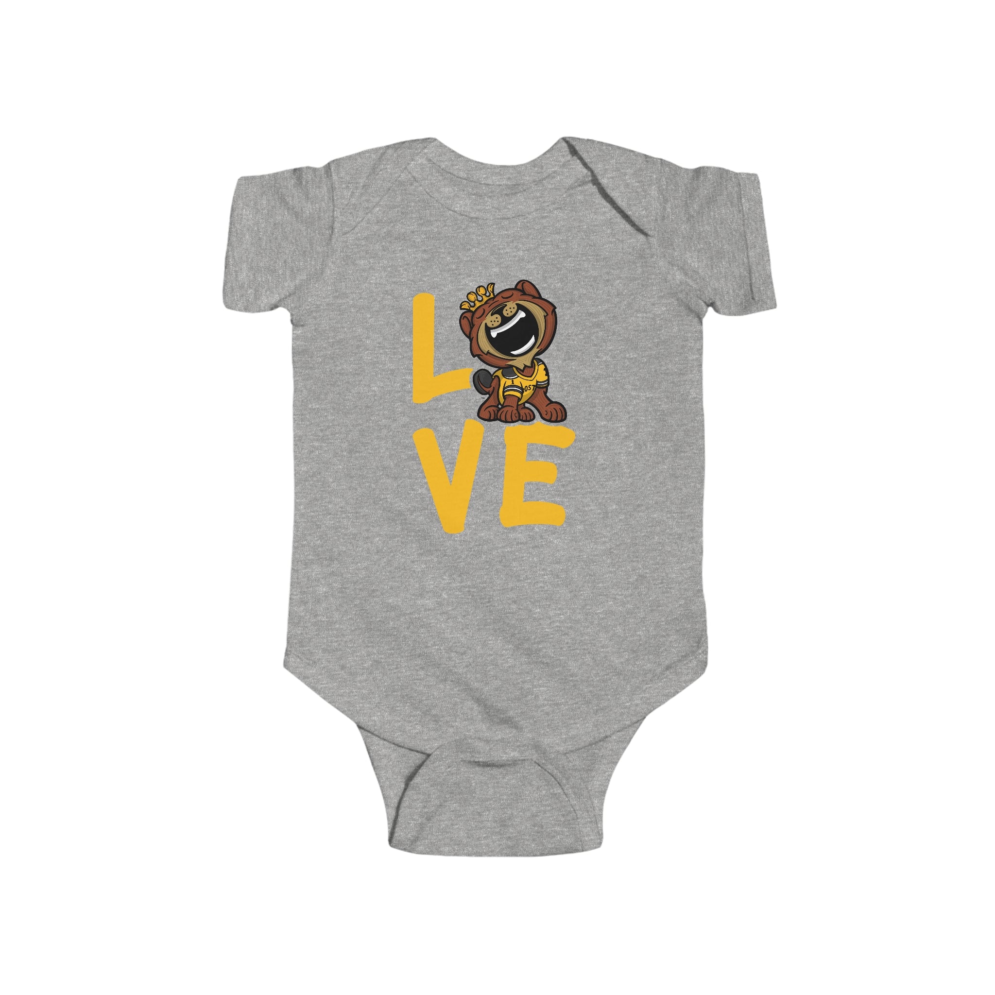 Infant Fine Jersey Bodysuit - LOVE - Lil' Blades BOS Hockey