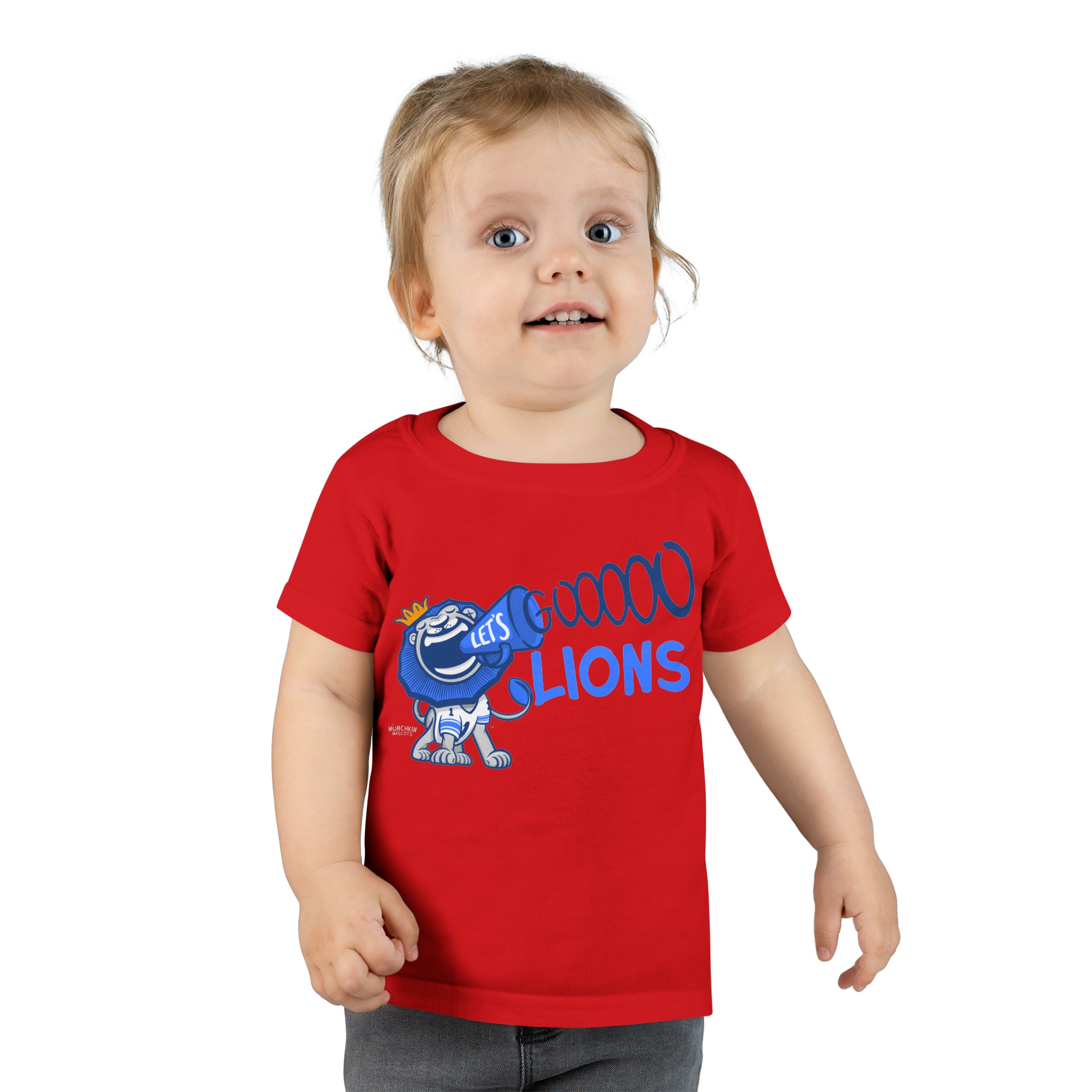 Toddler T-shirt - Lets Go - Lil' Roary DET Football