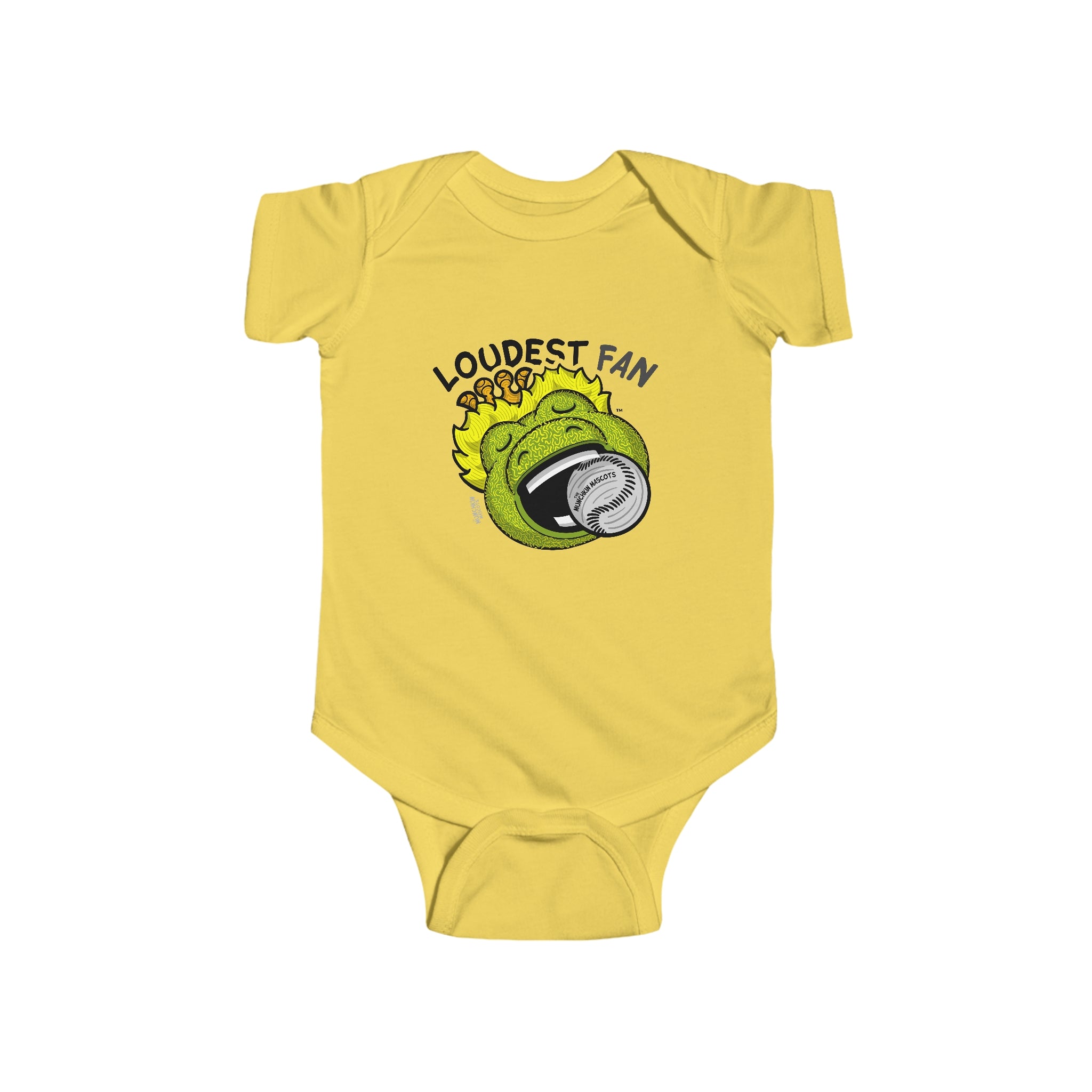 Infant Fine Jersey Bodysuit - Loudest Fan - Lil' Southpaw CHI Baseball