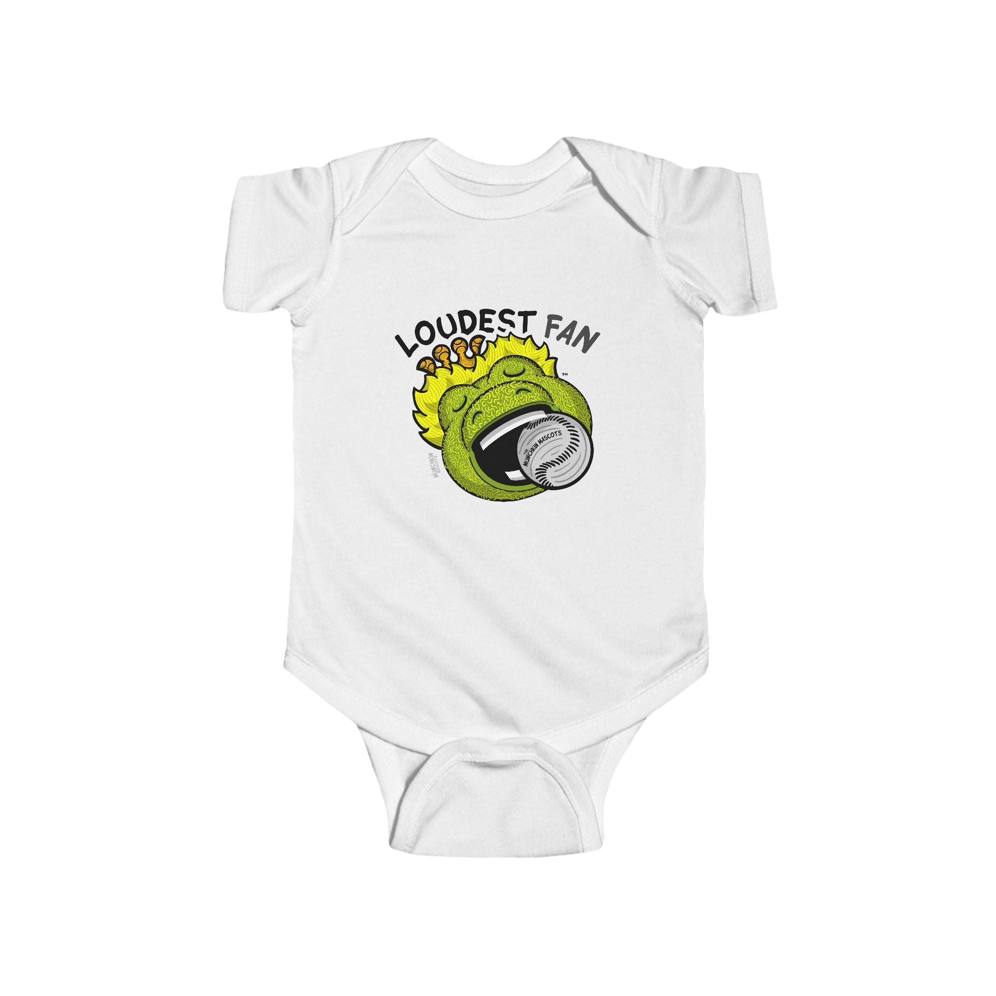 Infant Fine Jersey Bodysuit - Loudest Fan - Lil' Southpaw CHI Baseball