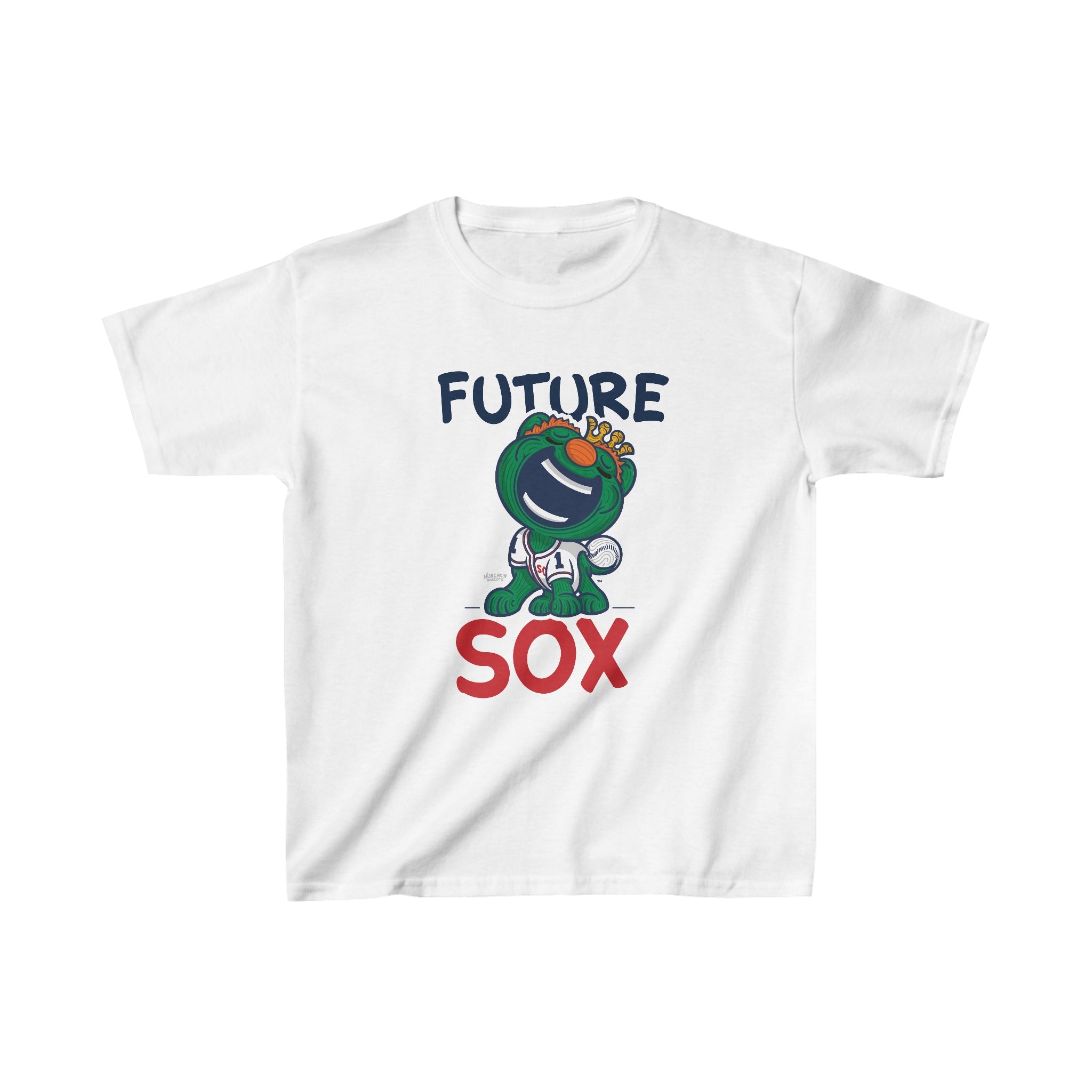 Kids Heavy Cotton™ Tee - Future Sox - Lil' Wally BOS Baseball