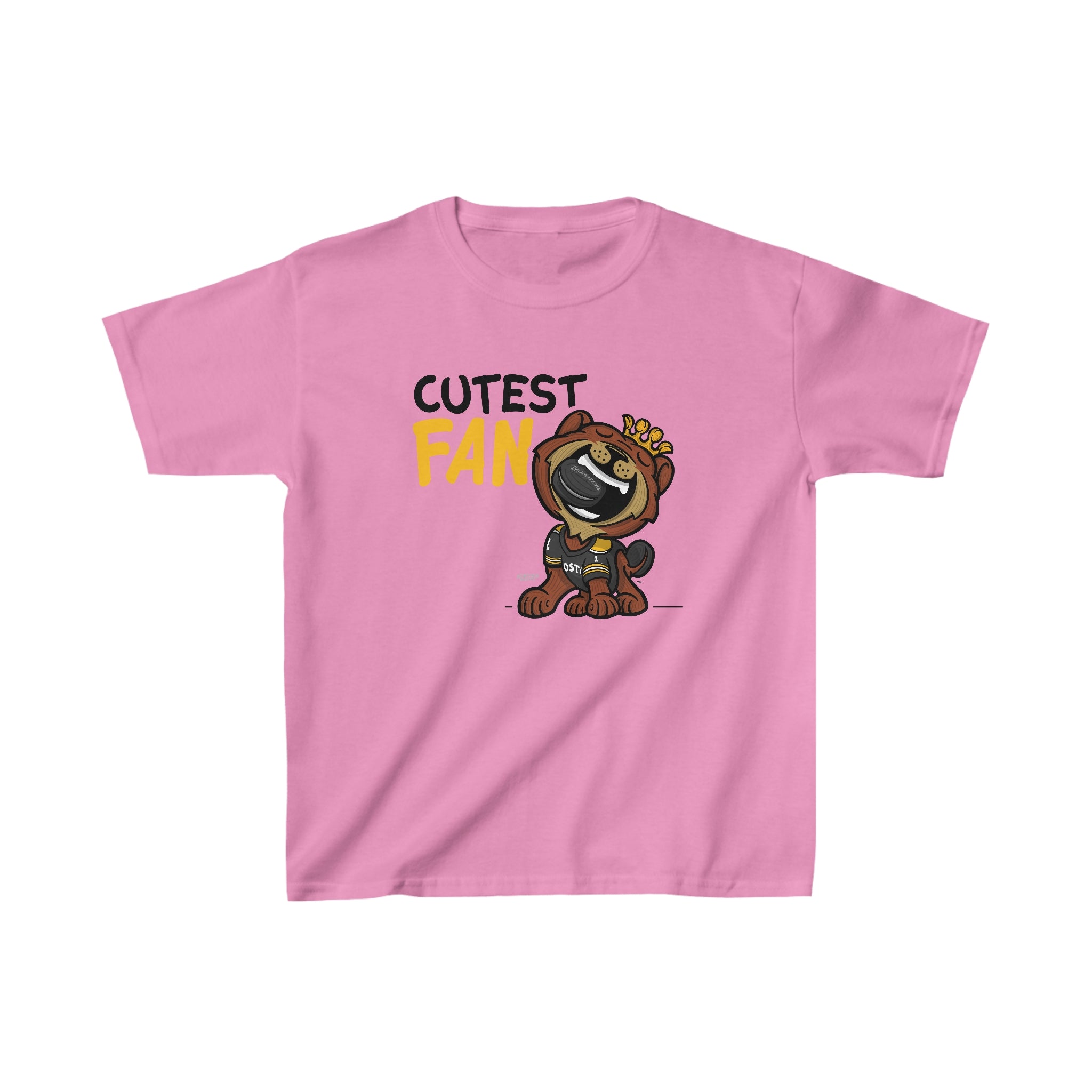 Kids Heavy Cotton™ Tee - Cutest Fan - Lil' Blades BOS Hockey