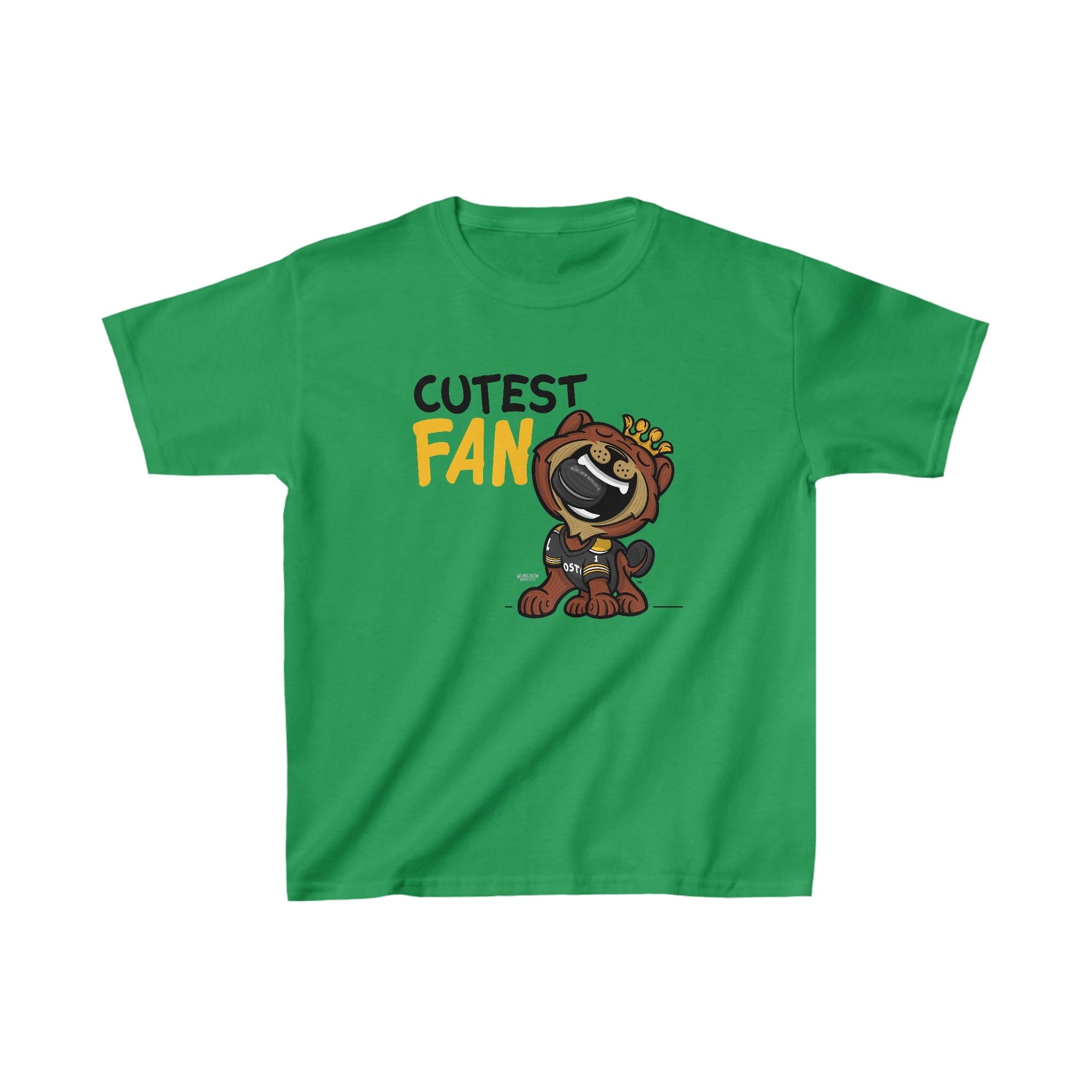 Kids Heavy Cotton™ Tee - Cutest Fan - Lil' Blades BOS Hockey