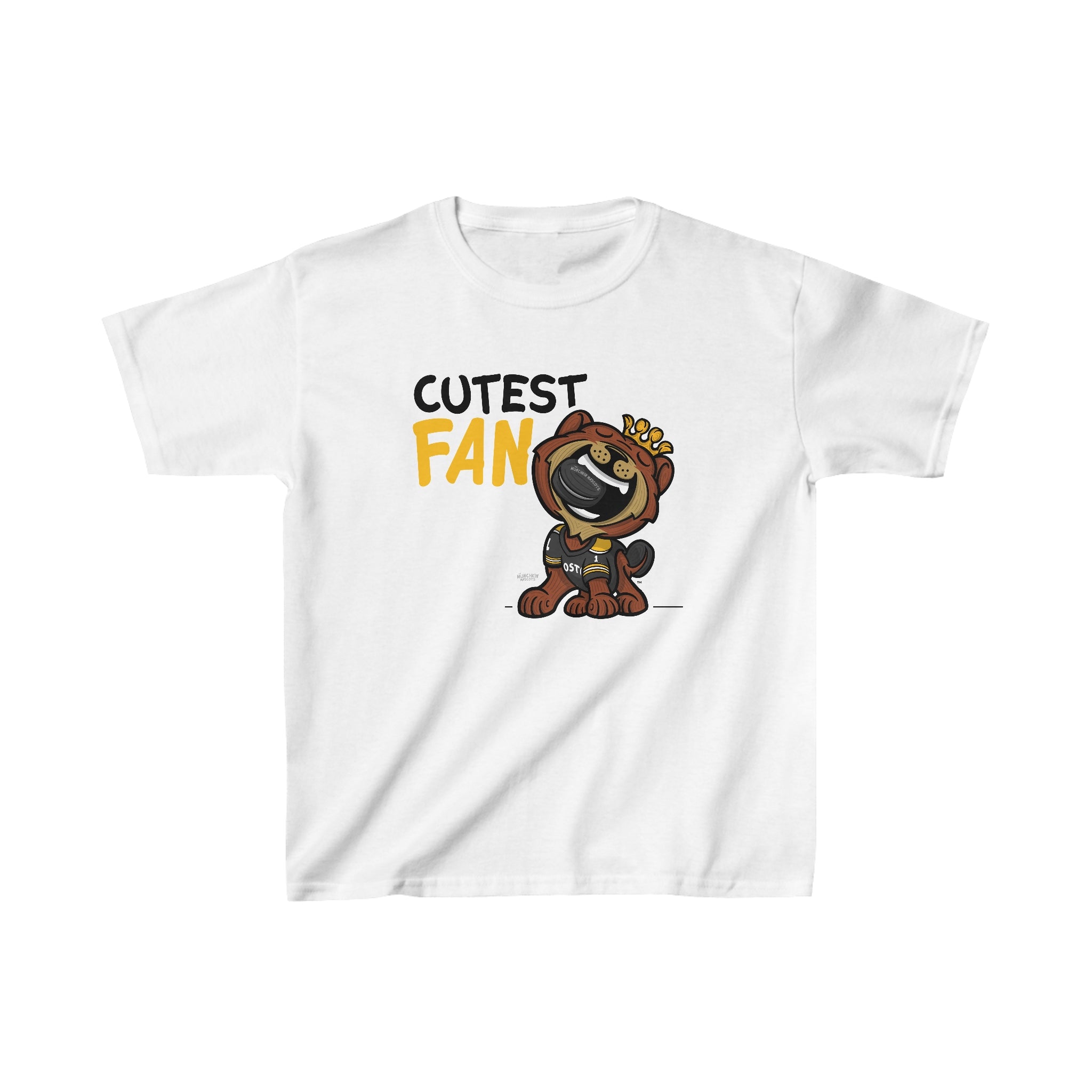 Kids Heavy Cotton™ Tee - Cutest Fan - Lil' Blades BOS Hockey