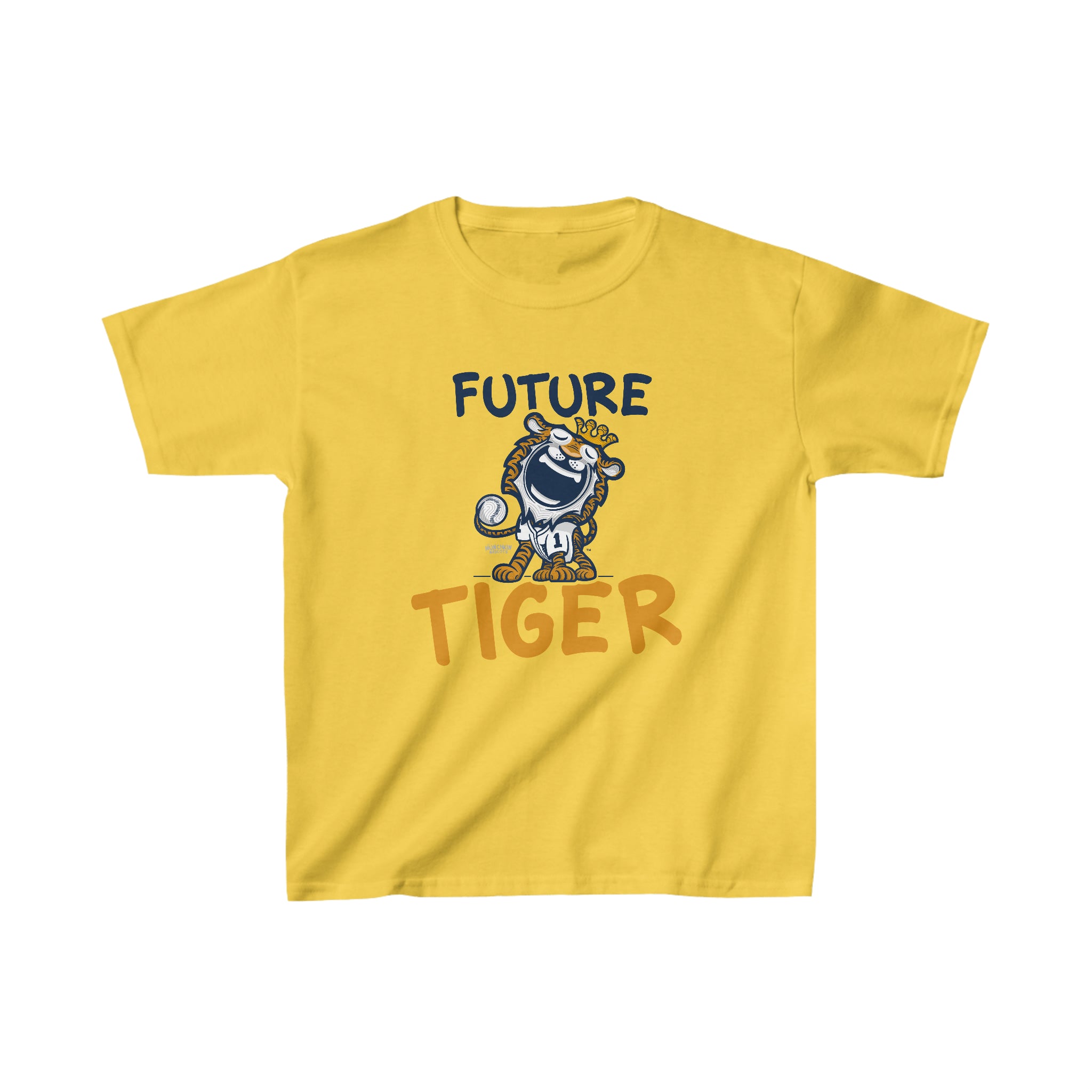 Kids Heavy Cotton™ Tee - Future Tiger - Lil' Paws DET Baseball