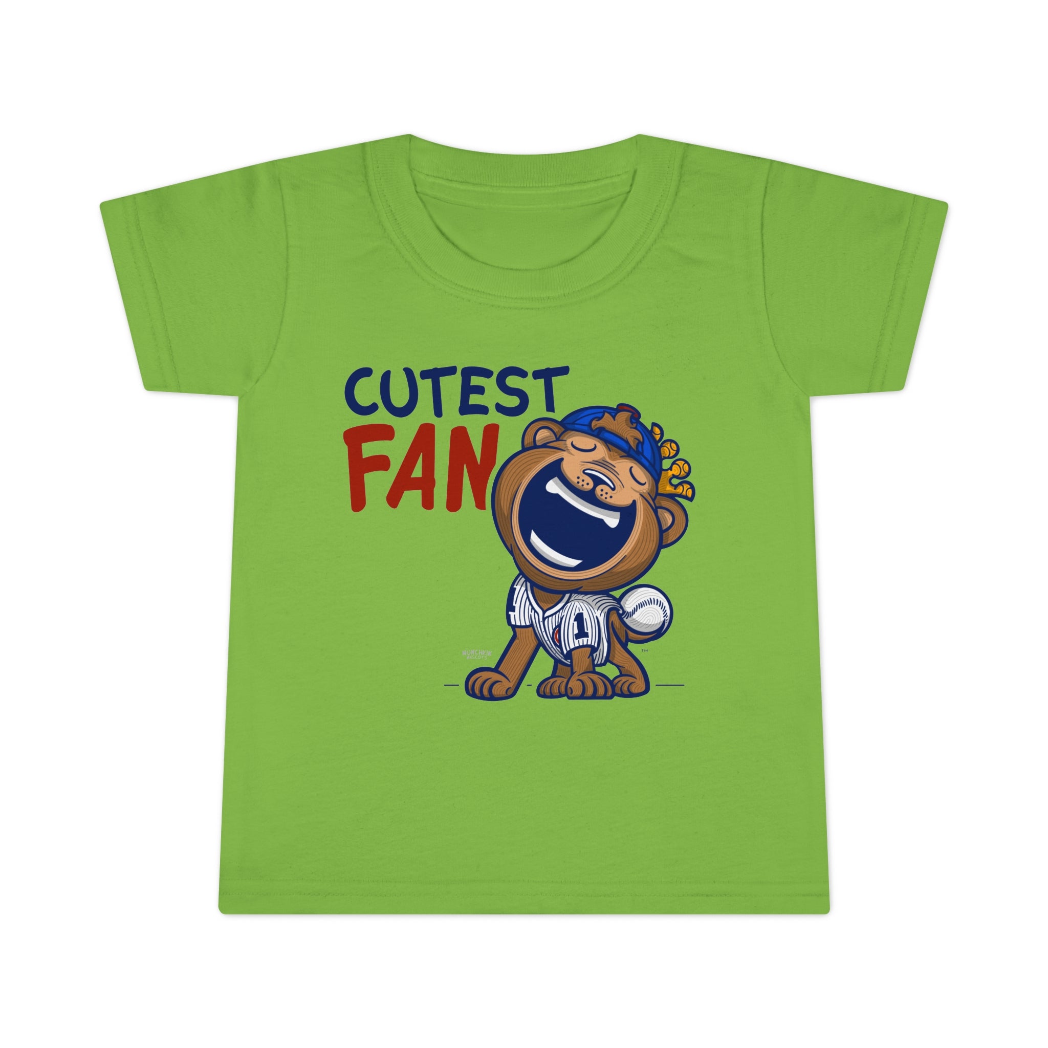 Toddler T-shirt - Cutest Fan - Lil' Clark CHI Baseball