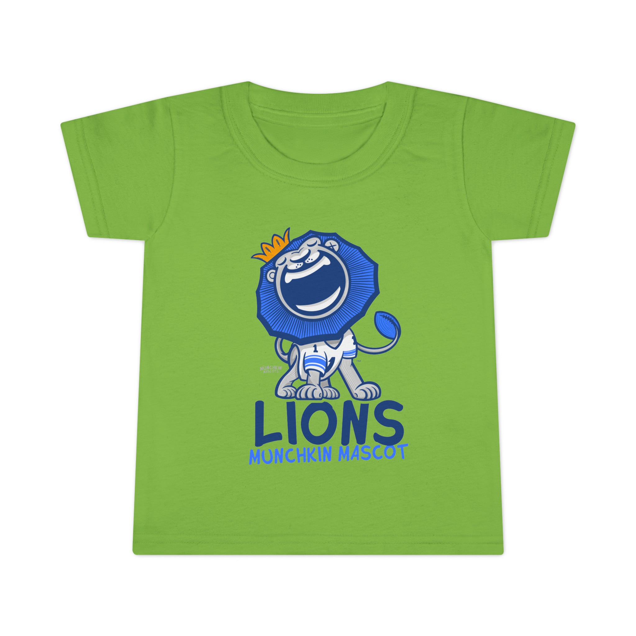 Toddler T-shirt - Munchkin Mascot - Lil' Roary DET Football