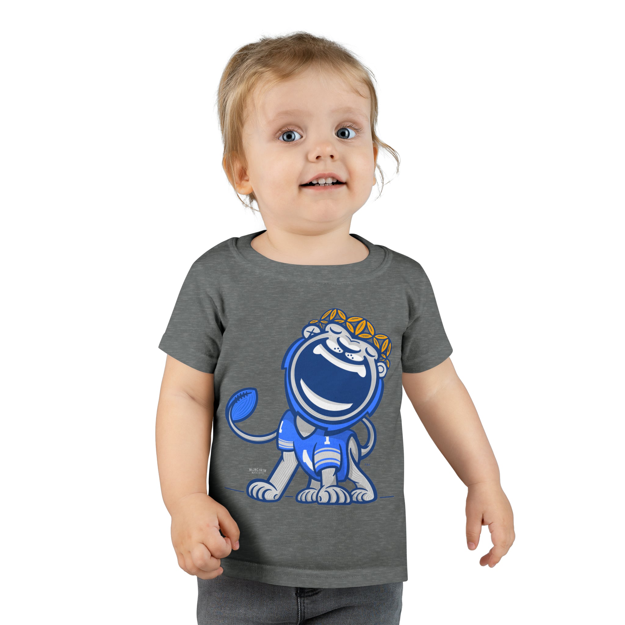 Toddler T-shirt - Home Jersey - Lil' Miss Roary DET Football